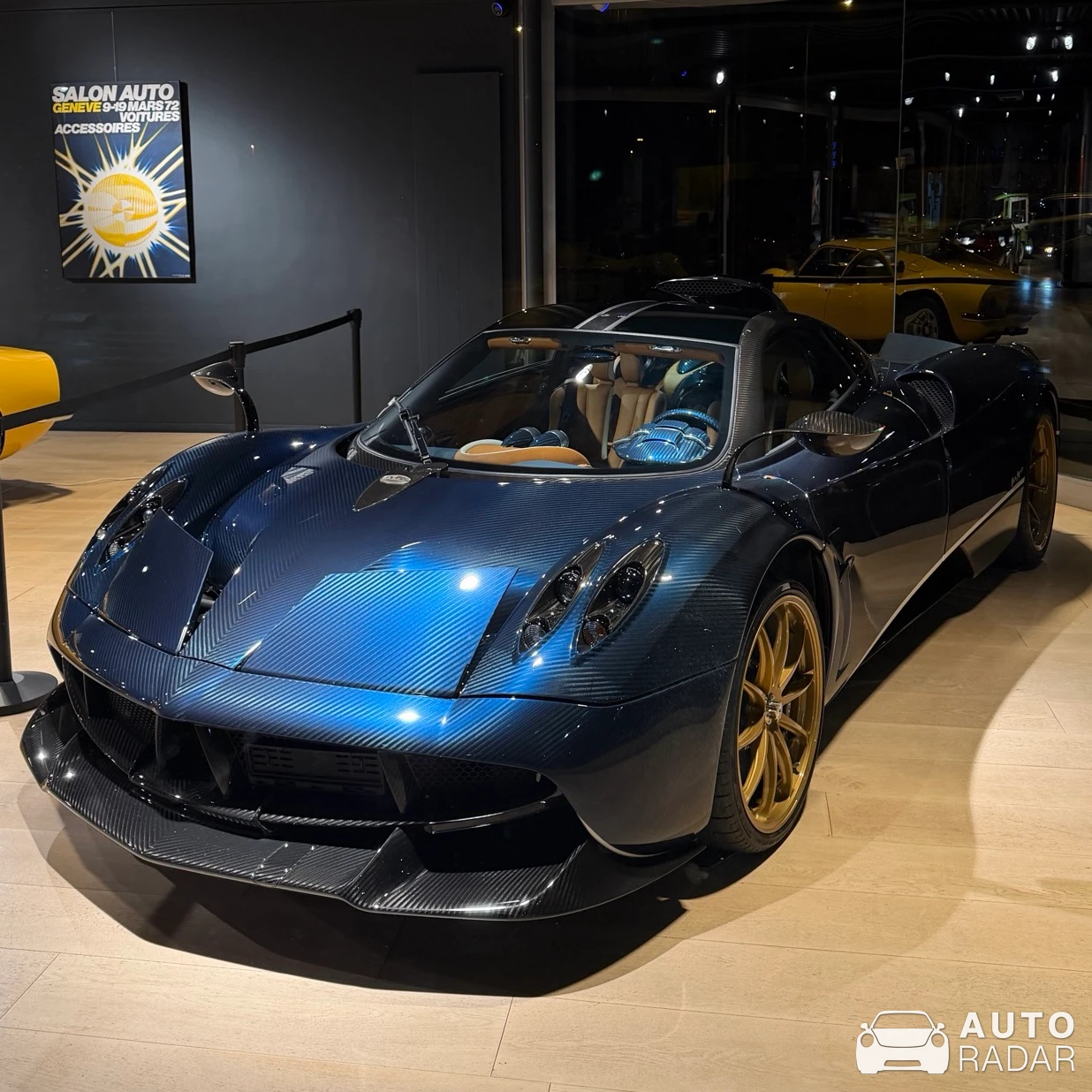 Pagani Huayra Nautilo spotted in Gland, Suisse