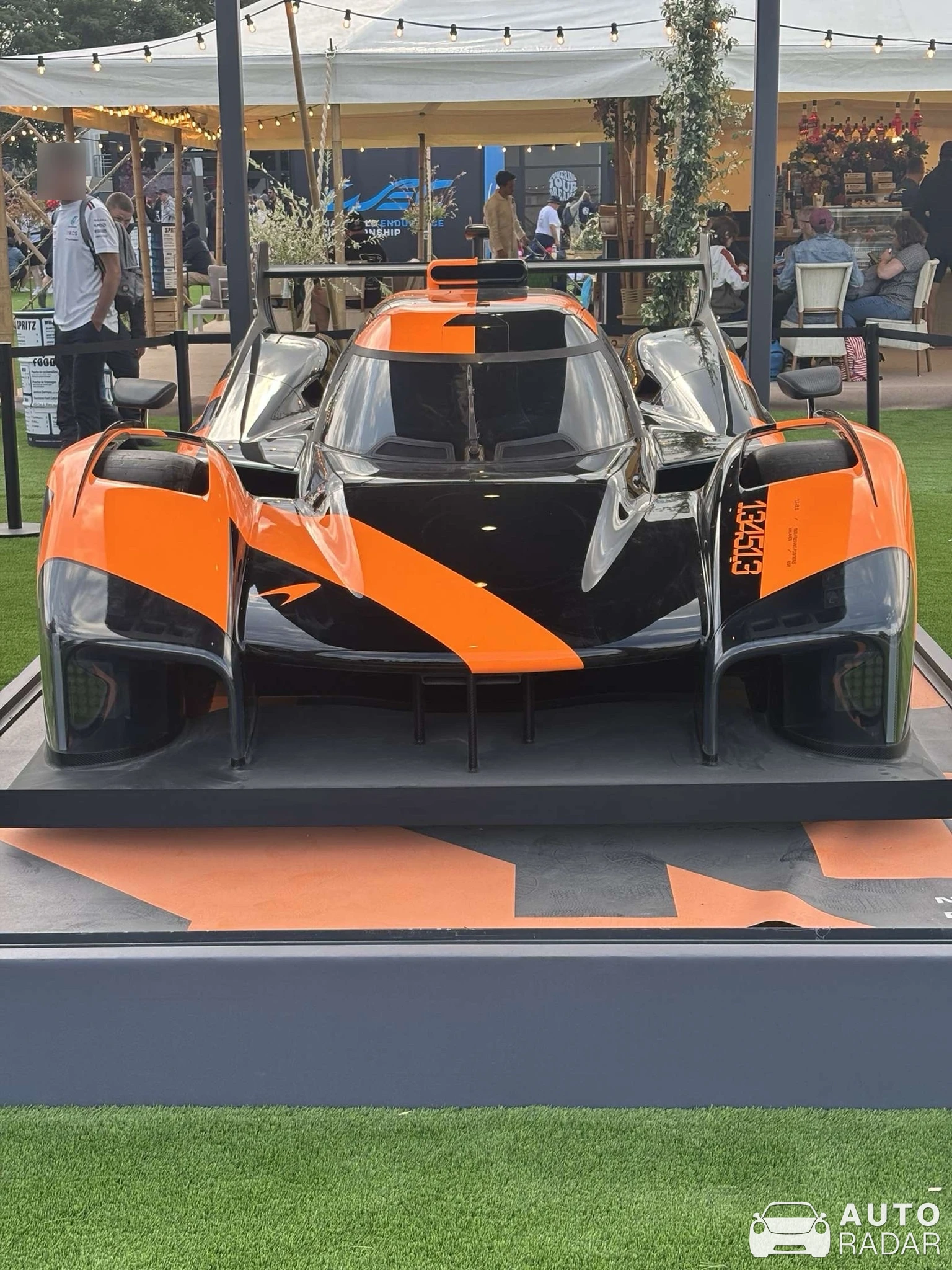 McLaren LMDh spotted in Le Mans