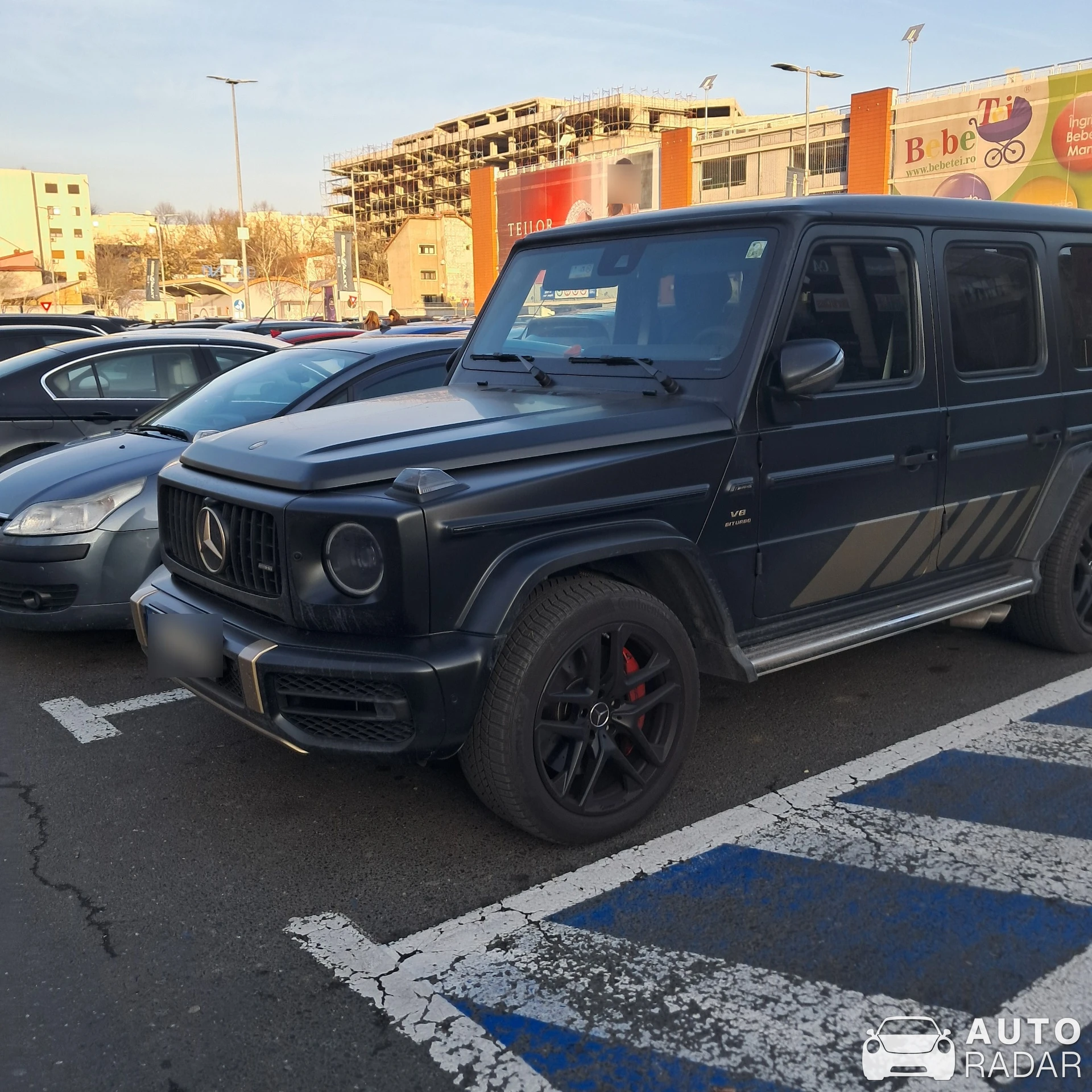 Mercedes-Benz G 63 W463 spotted in București, Румыния