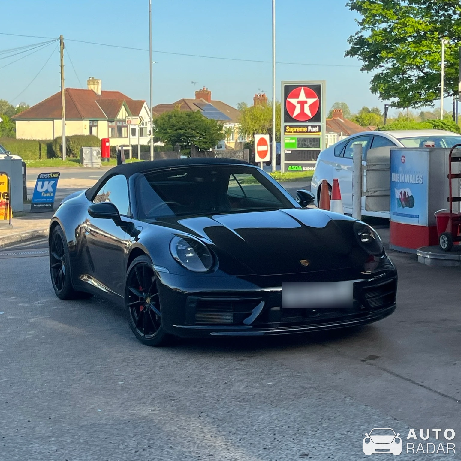 Porsche 992 Carrera 4S Cabriolet MkI spotted in Llandough