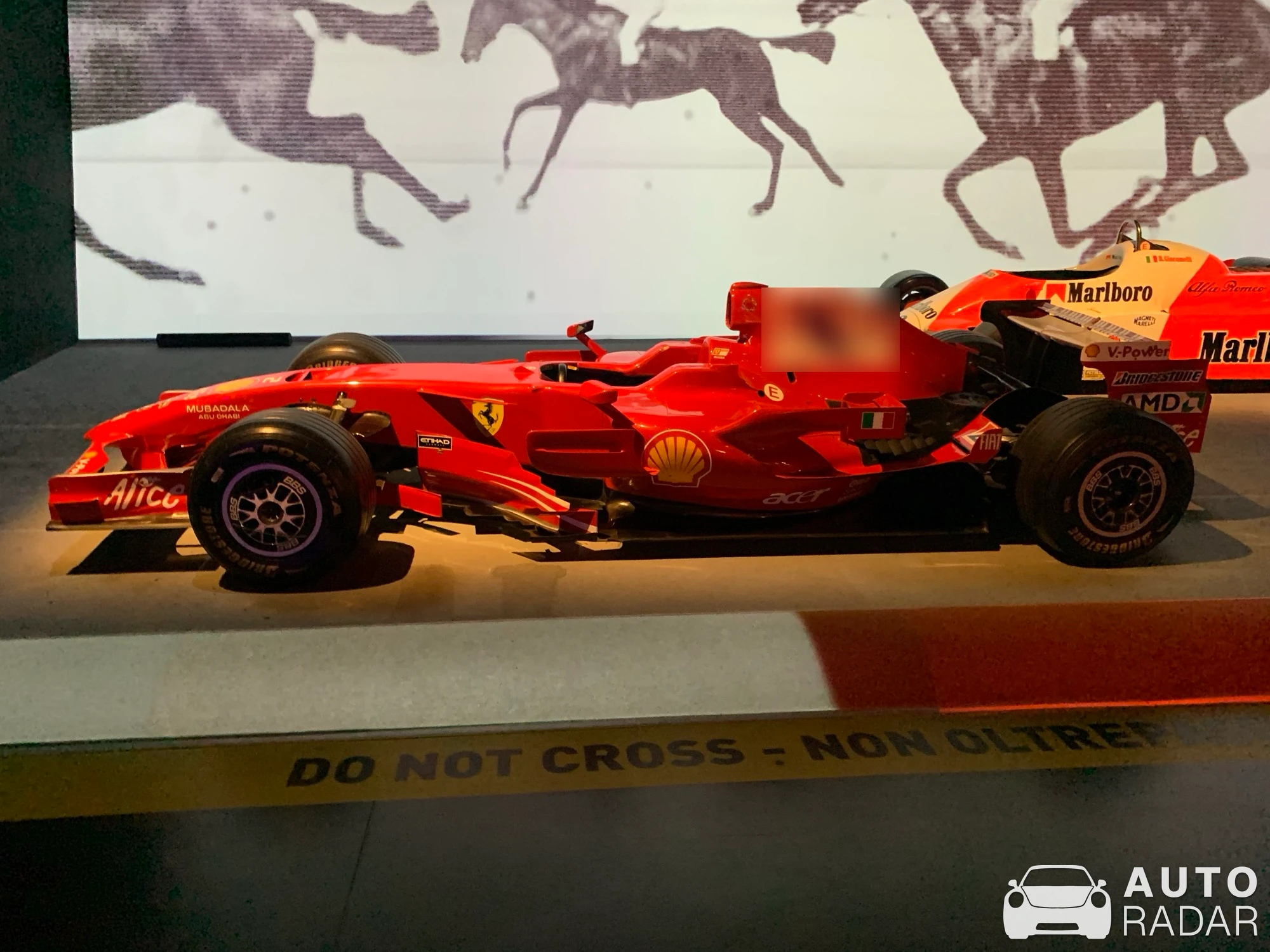Ferrari F2008 spotted in Torino