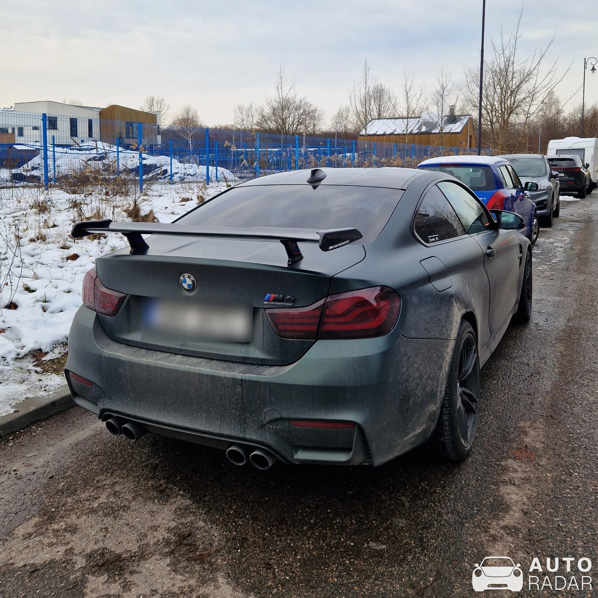 BMW M4 F82 Coupé Competition spotted in Warszawa, Polska