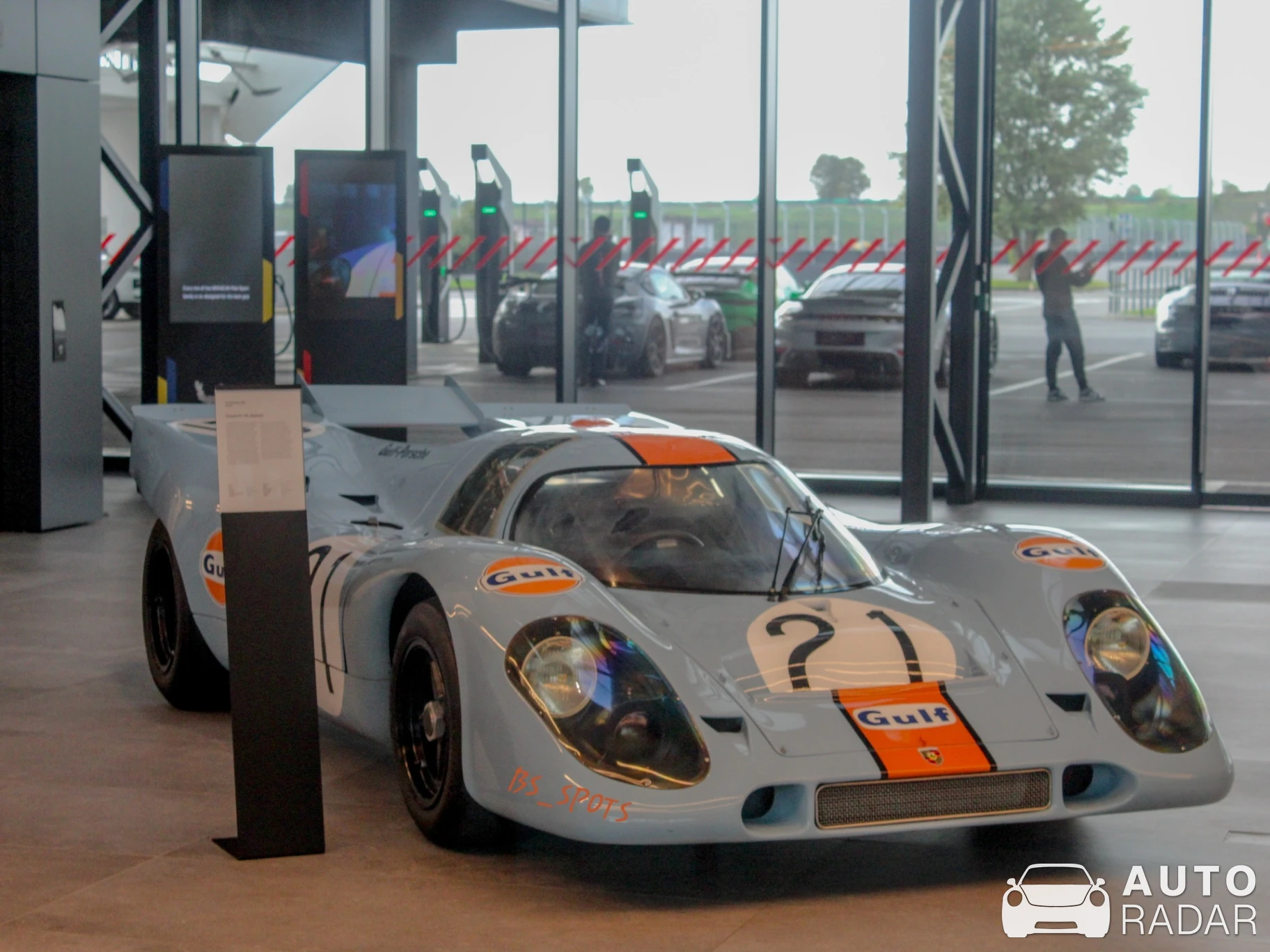 Porsche 917K spotted in Brescia, Italy