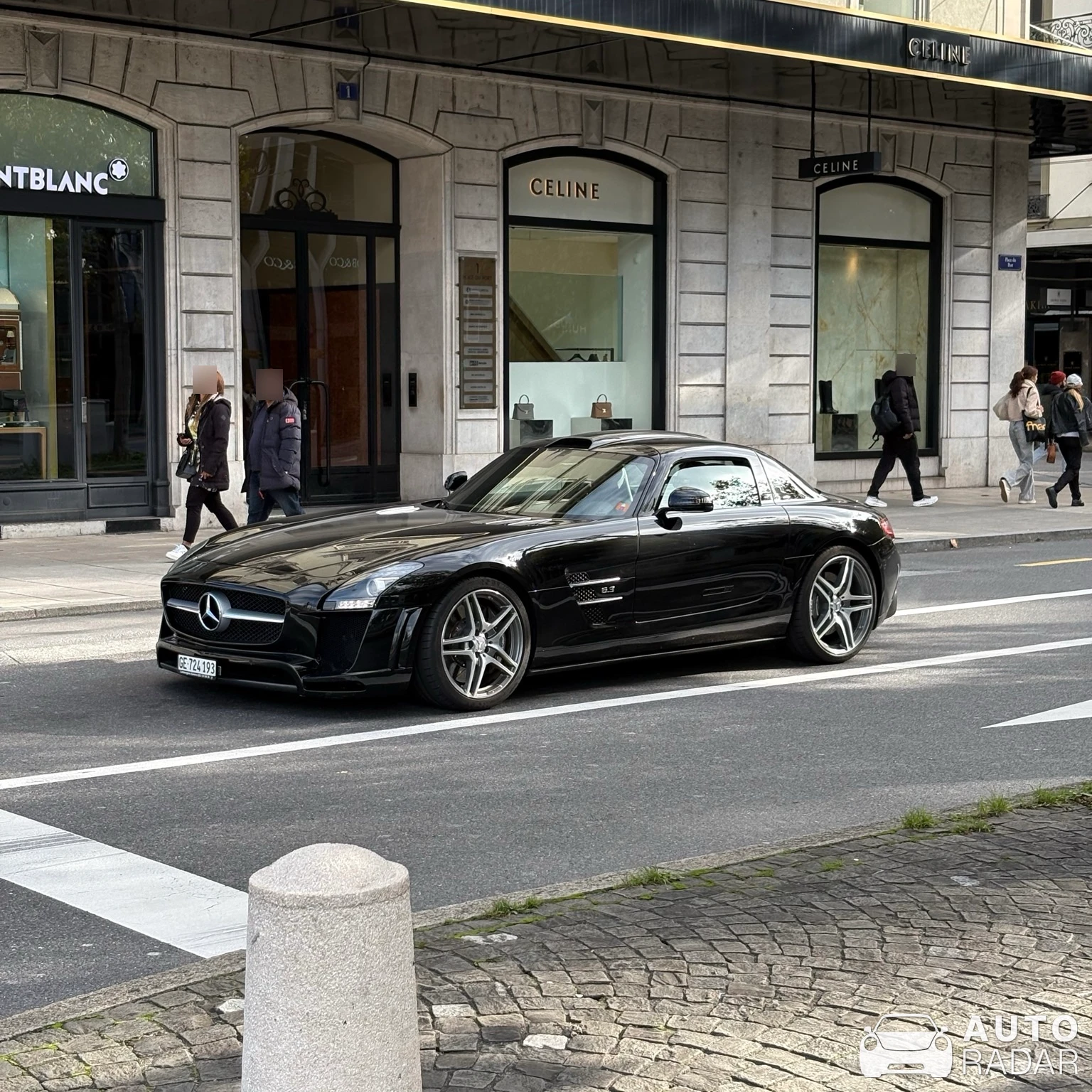 Mercedes-Benz SLS AMG GT spotted in Genève