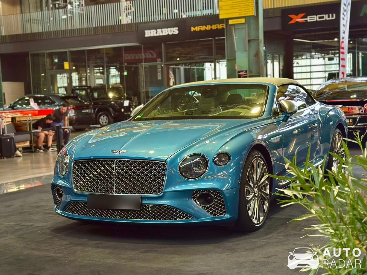 Bentley Continental GTC 2019 Mulliner spotted in München