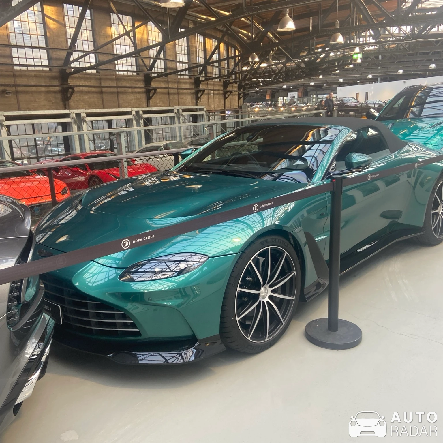 Aston Martin V12 Vantage Roadster spotted in Düsseldorf, Deutschland