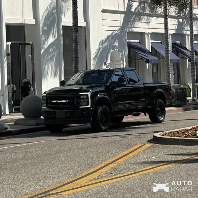Ford F-250 Roush spotted in Beverly Hills