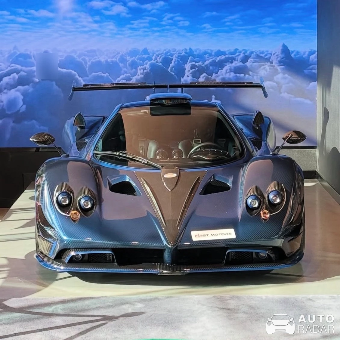 Pagani Zonda Mileson spotted in Dubai