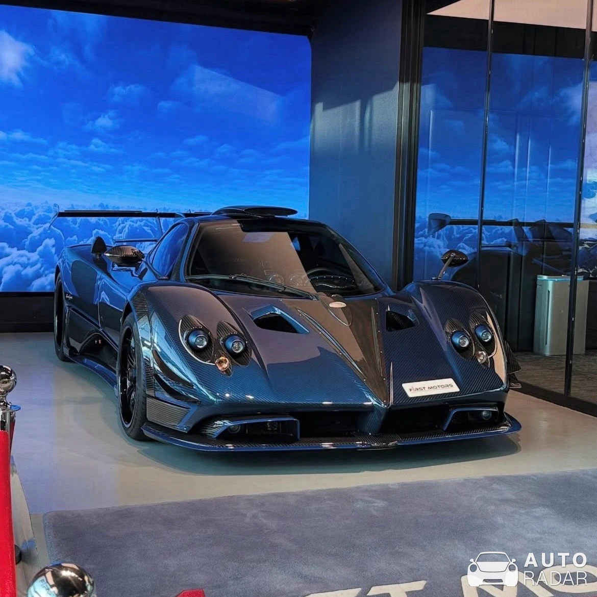 Pagani Zonda Mileson spotted in Dubai, Arabiemiirikunnat