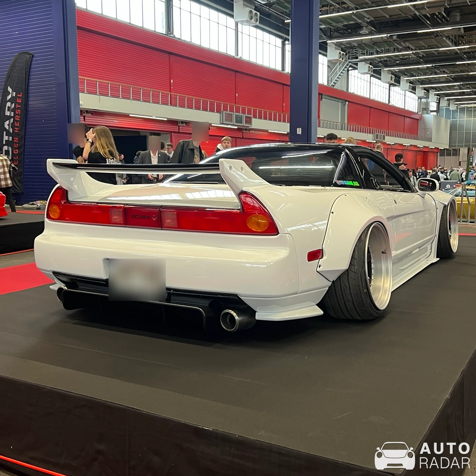 Acura NSX NA1 Autech Liberty Walk spotted in Amsterdam