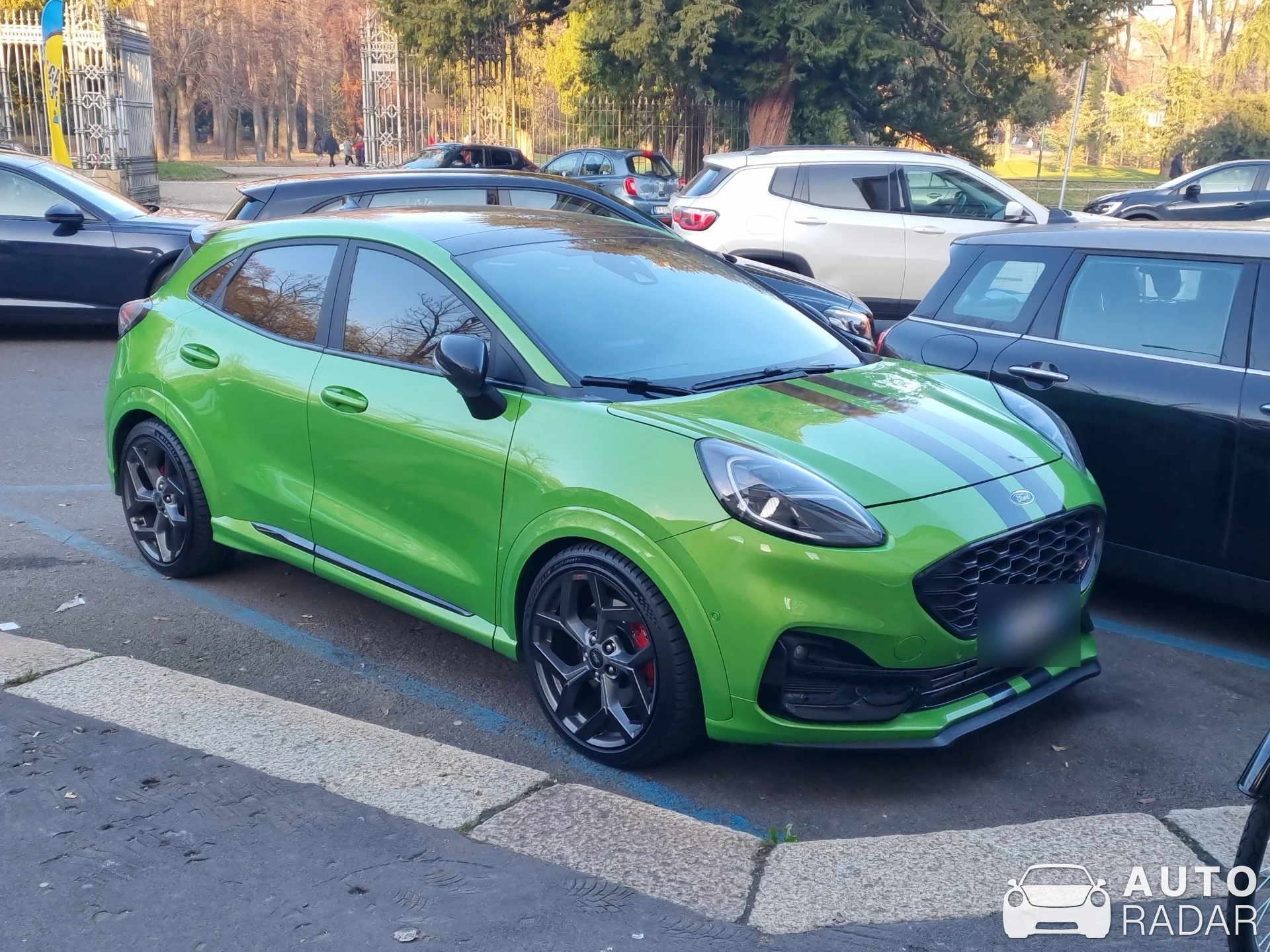 Ford Puma ST spotted in Milano, Italia