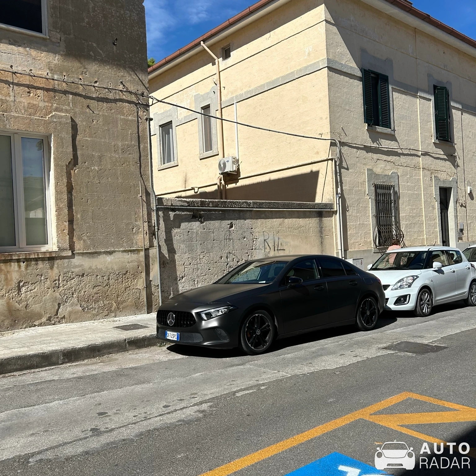 Mercedes-AMG A 35 W177 spotted in Matera