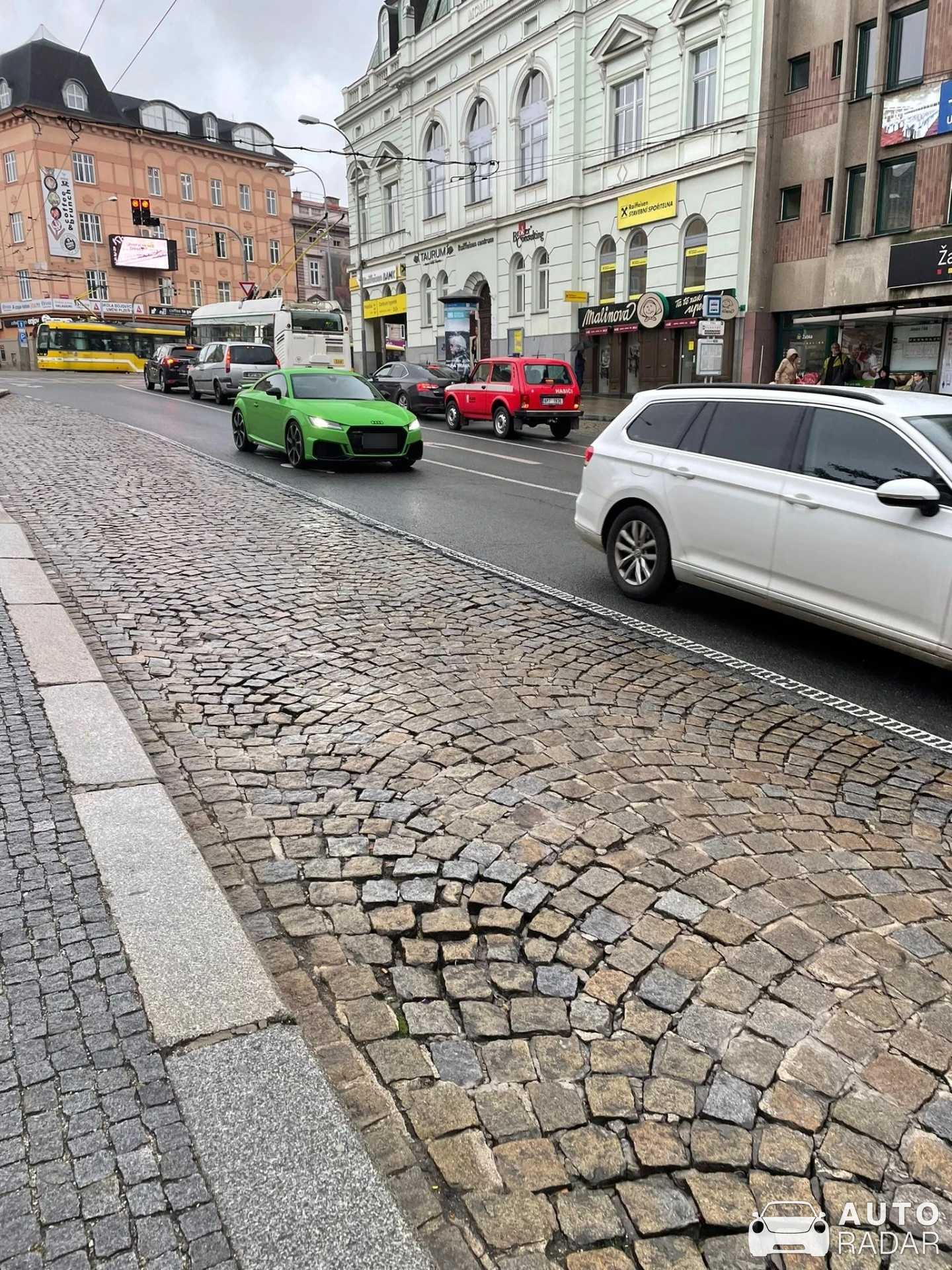 Audi TT-RS 8S spotted in Pilsen 3, Czechia