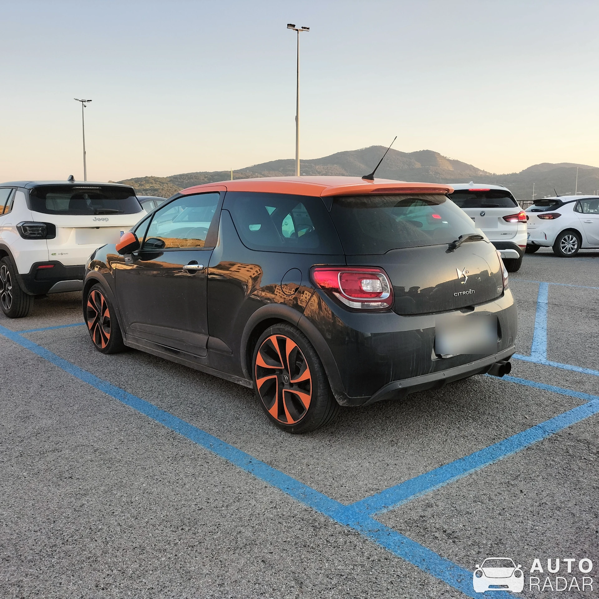Citroën DS3 Racing spotted in Portoferraio