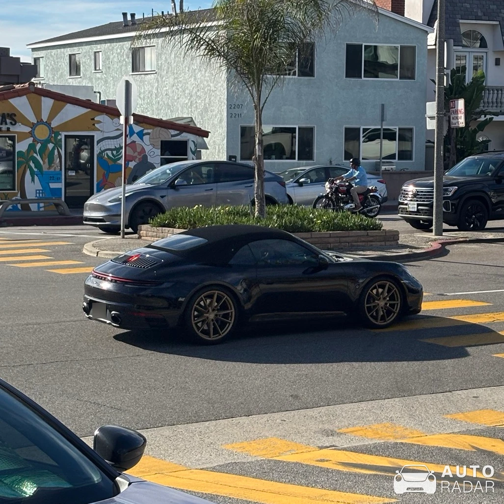 Porsche 992 Carrera S Cabriolet MkI spotted in Hermosa Beach, United States