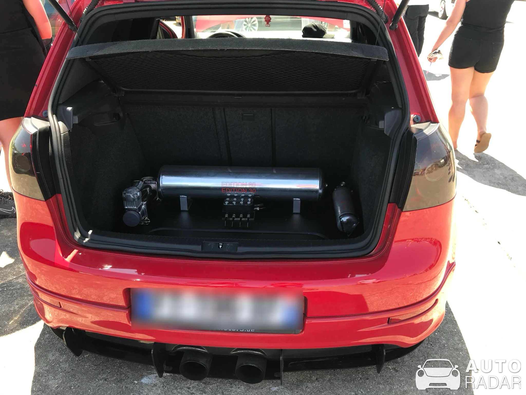 Volkswagen Golf GTI spotted in Le Mans, France