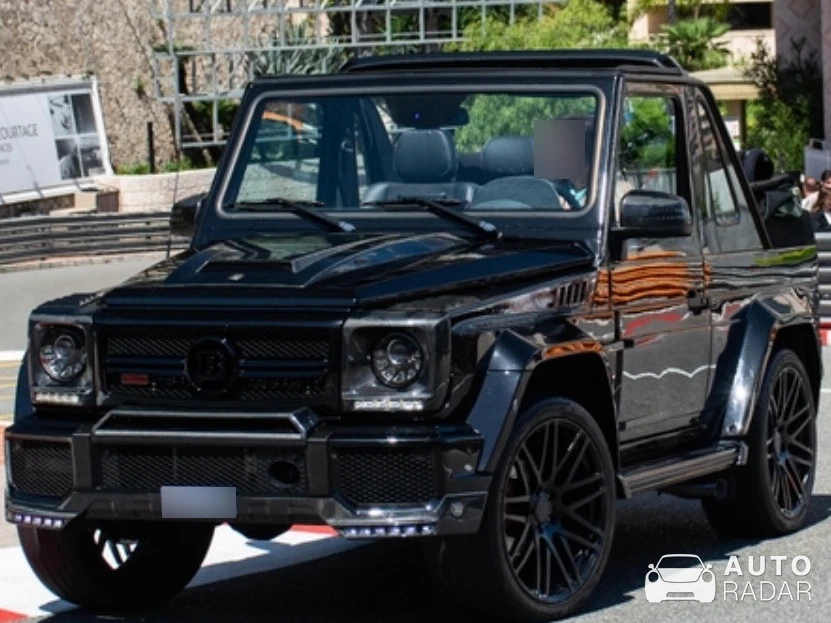 Mercedes-Benz G320 Cabrio spotted in Monaco