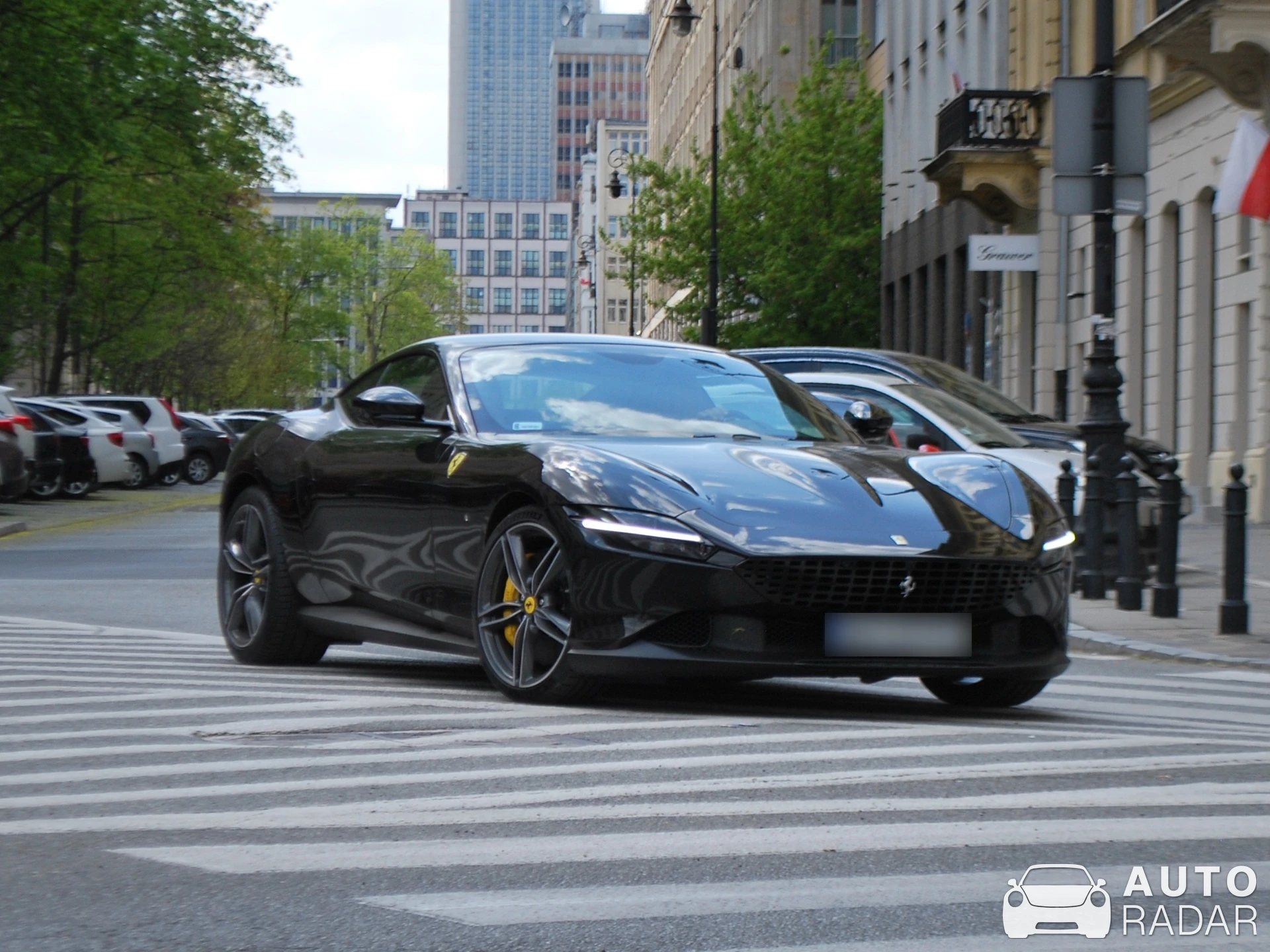 Ferrari Roma spotted in Warszawa, Poland