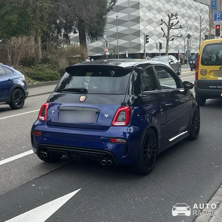 Abarth 595 Competizione Monster Energy Yamaha spotted in Rapperswil-Jona