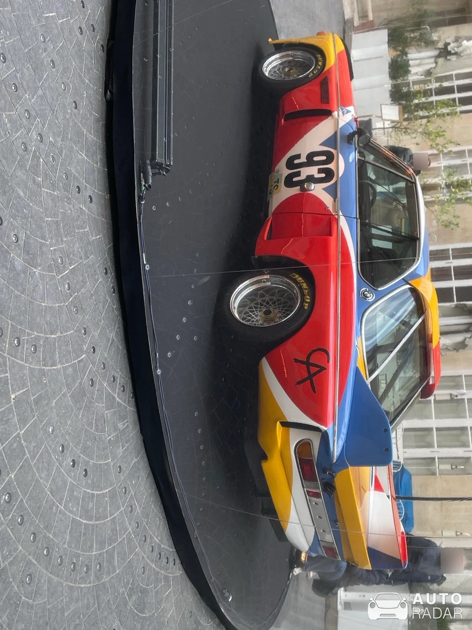BMW 3.0 CSL E9 Renncoupé spotted in Paris, France
