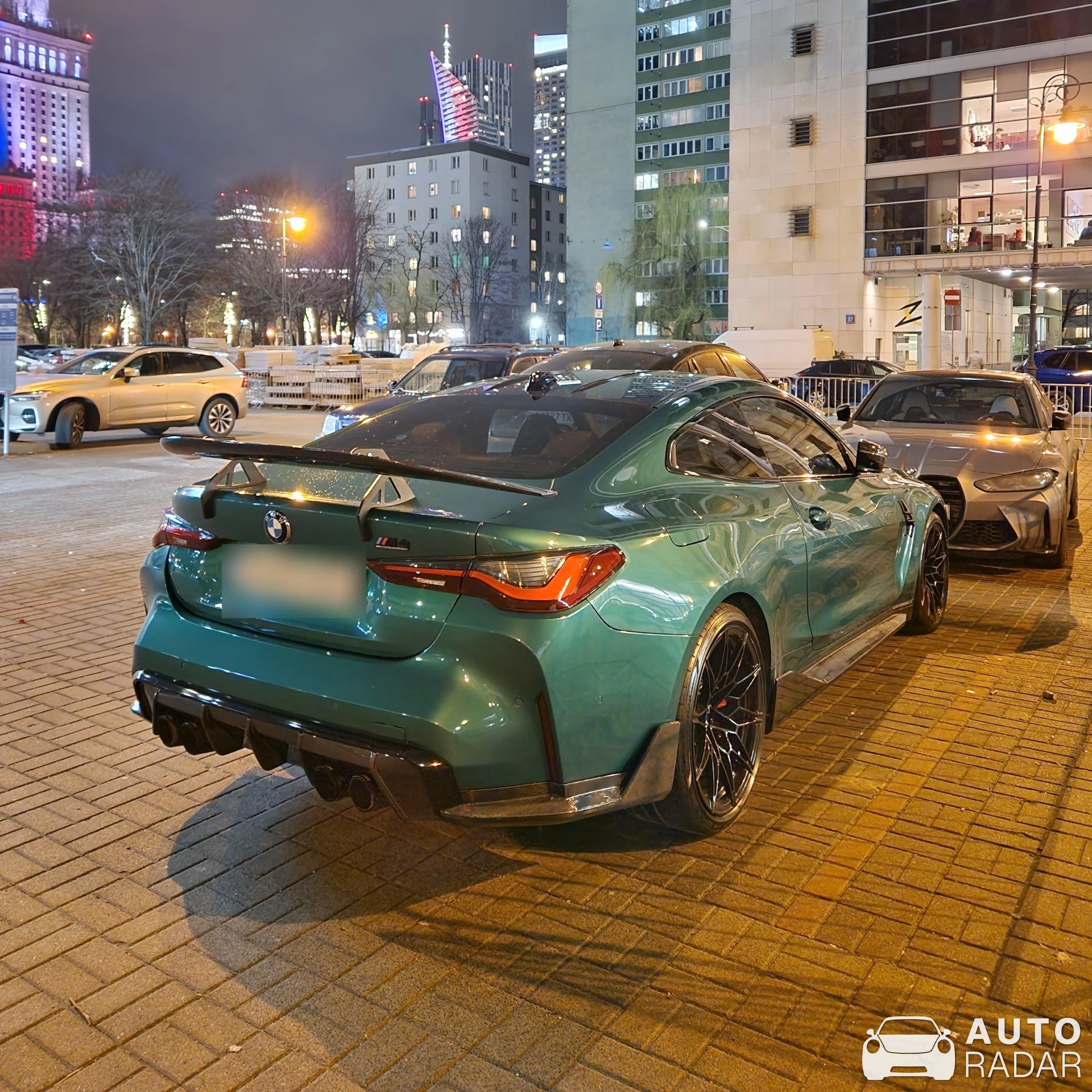 BMW M4 G82 Coupé Competition spotted in Warszawa, Polska