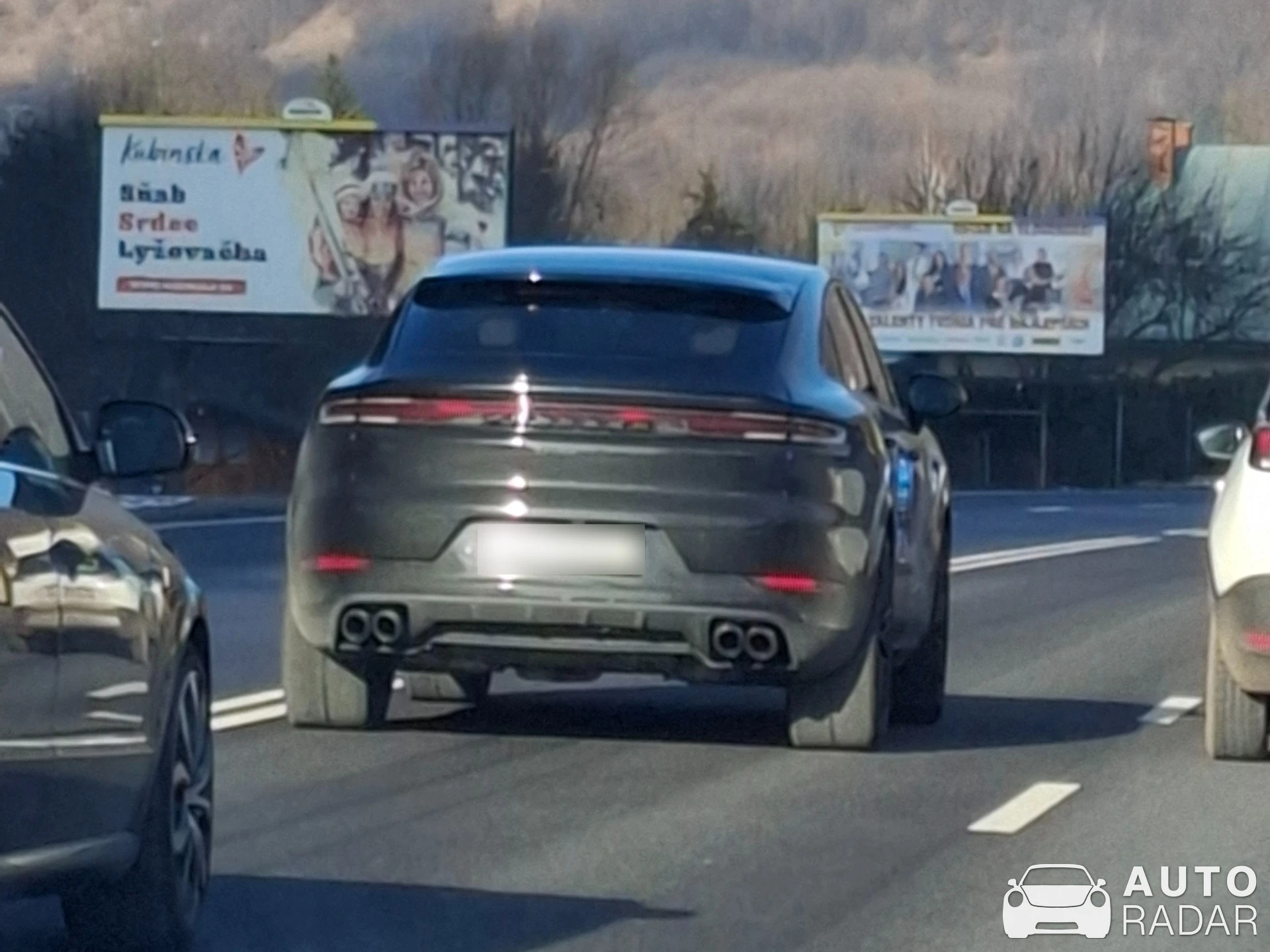 Porsche Cayenne Coupé GTS spotted in Banská Bystrica, Slovensko