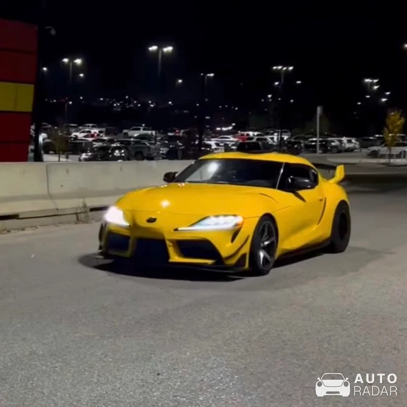 Toyota GR Supra A90 spotted in Calgary, Canada