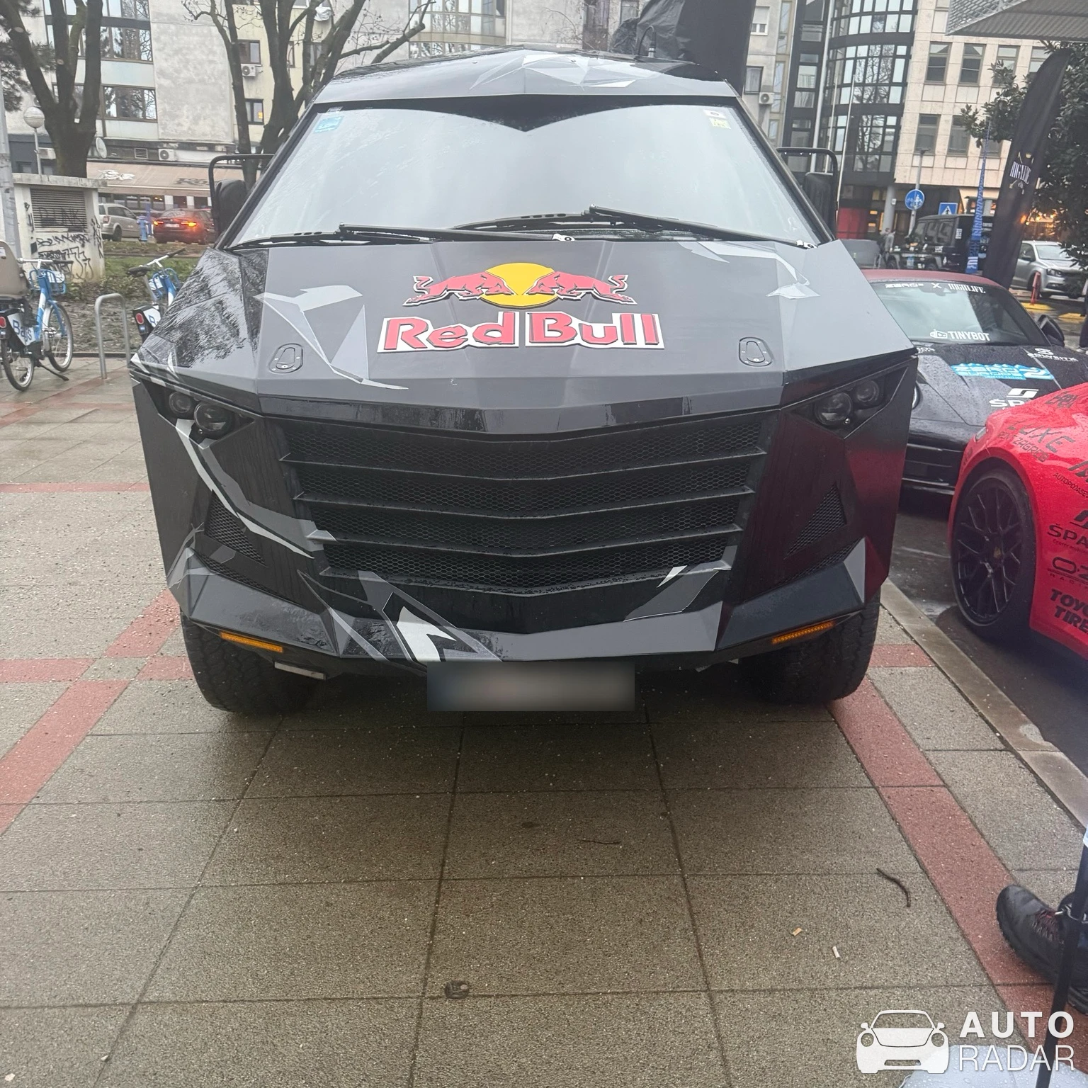 Red Bull Zubor spotted in Zagreb