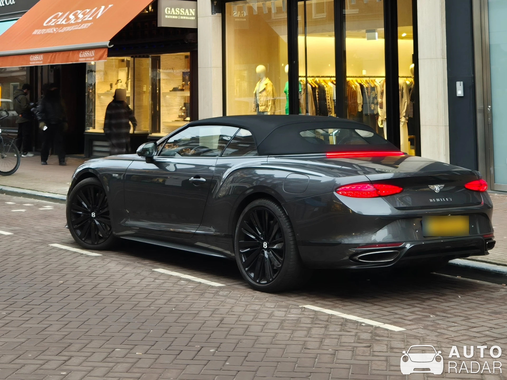 Bentley Continental GTC Speed First Edition spotted in Amsterdam