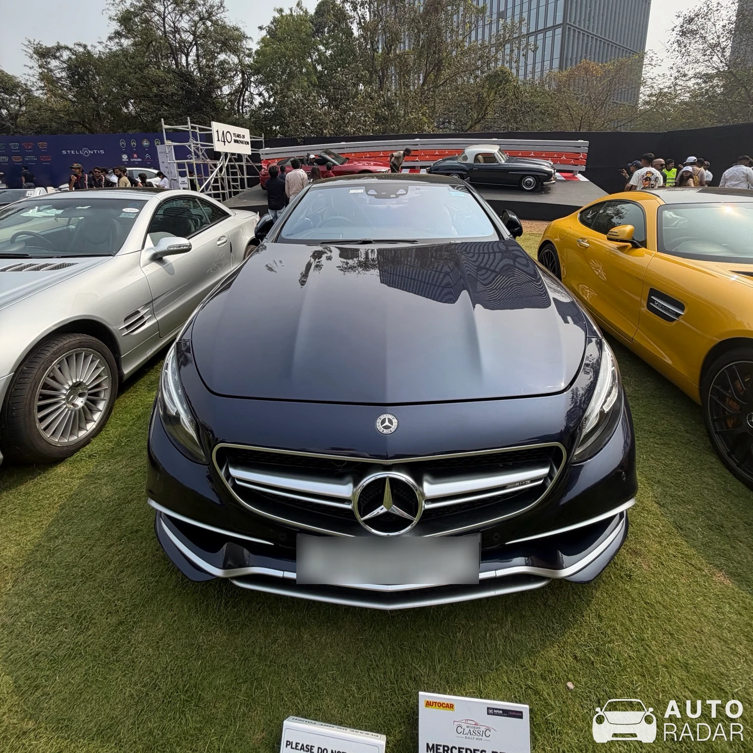 Mercedes-AMG S 63 Coupé C217 spotted in Mumbai, India