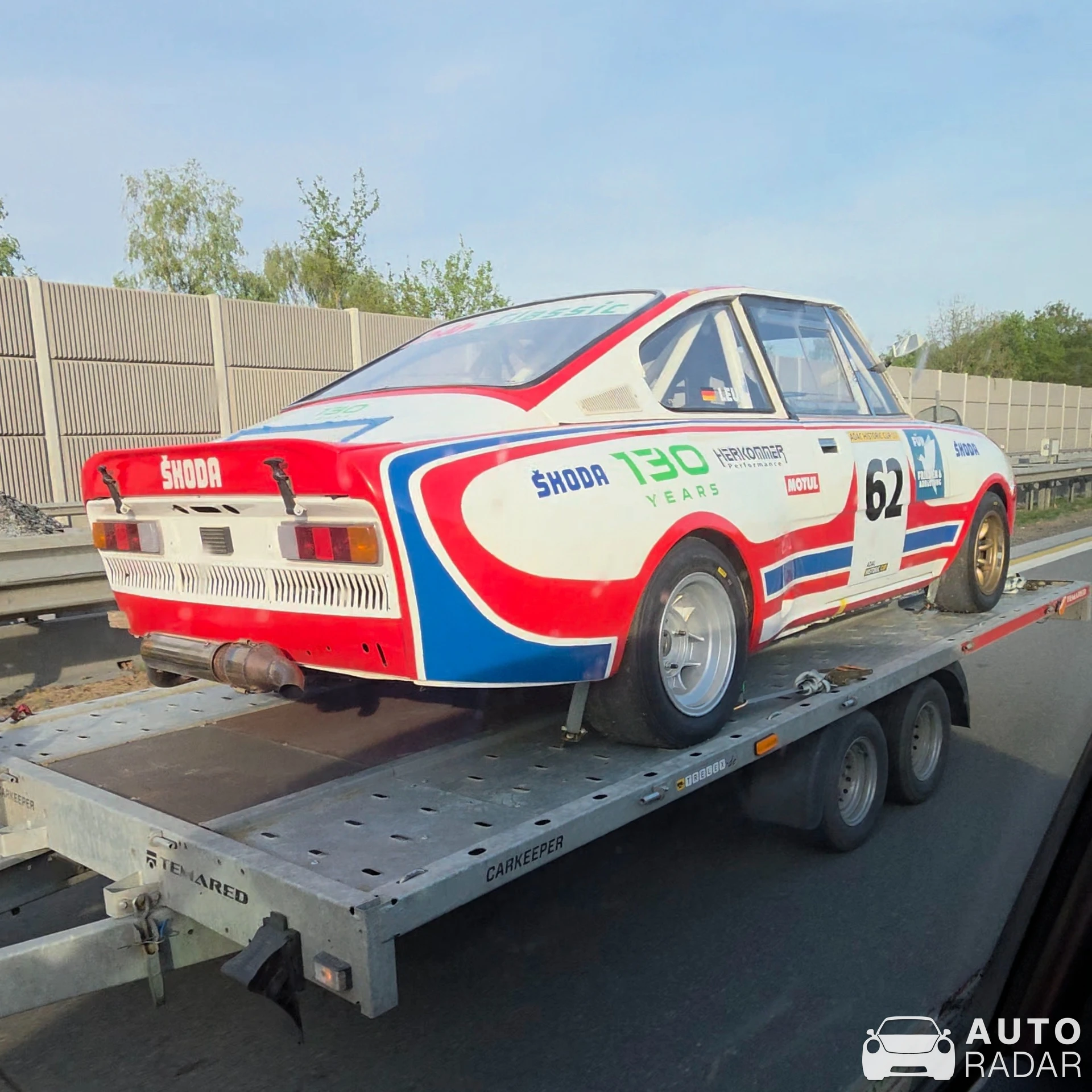 Škoda 130 RS spotted in Kunice