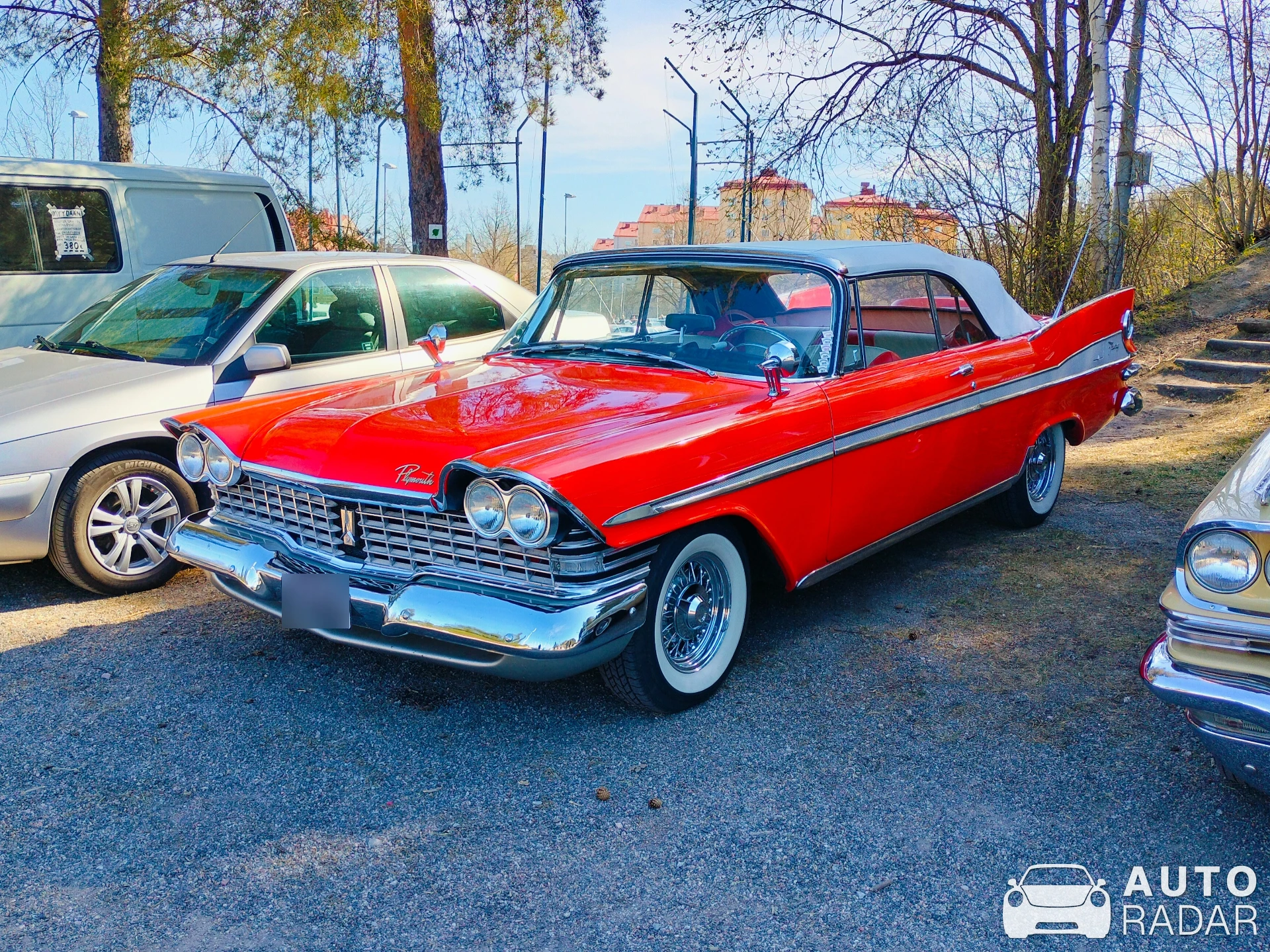 Plymouth Fury spotted in Lahti