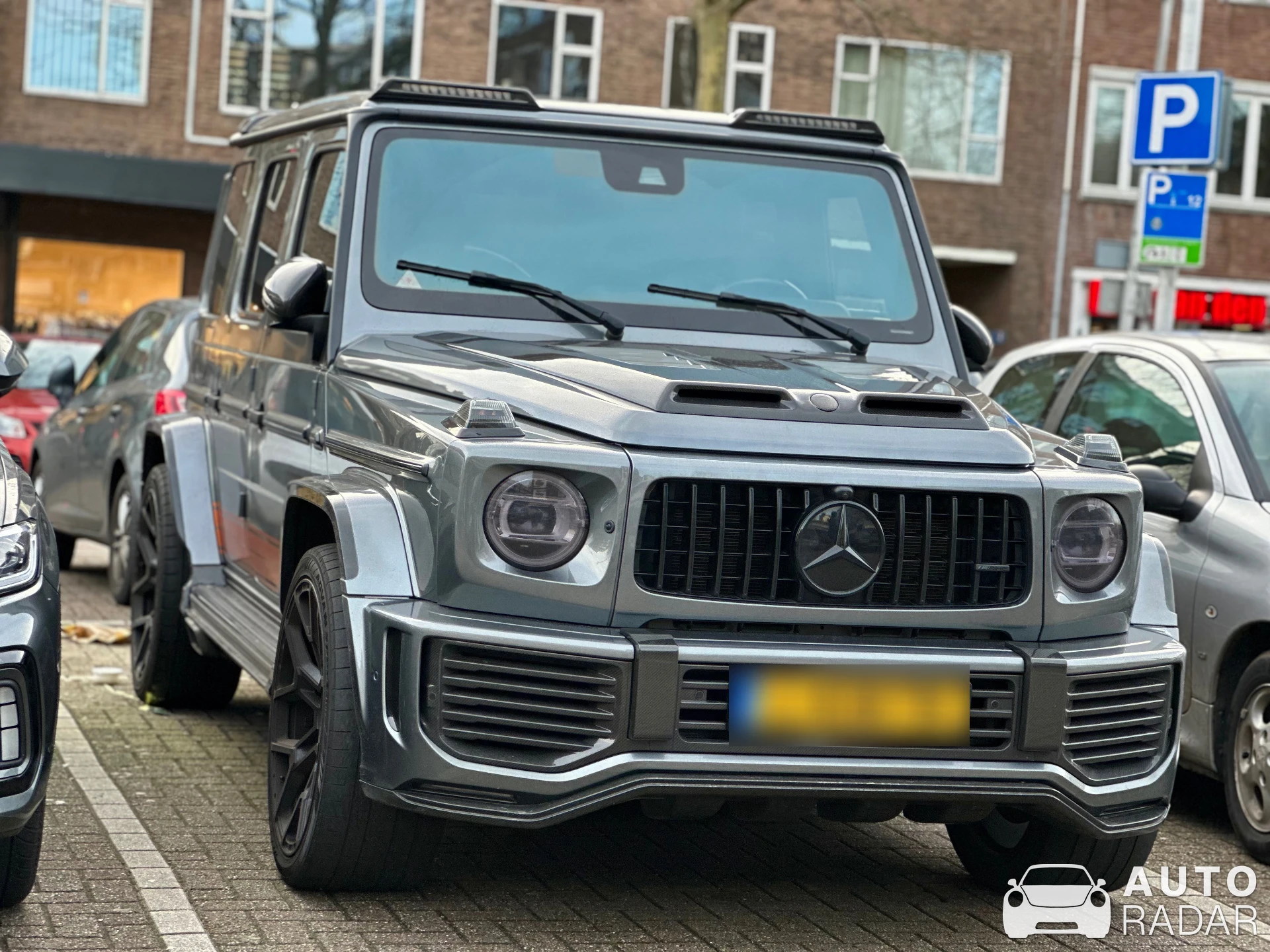 Mercedes-AMG G 63 W463 2018 Urban 700 S WideTrack spotted in Rotterdam