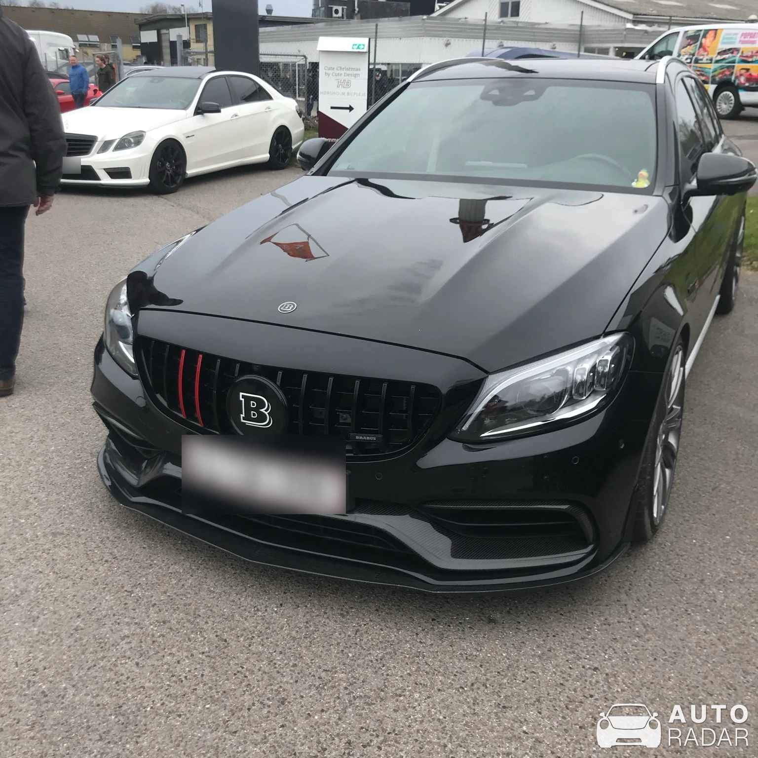 Mercedes-AMG Brabus C 63 S W205 spotted in Hørsholm