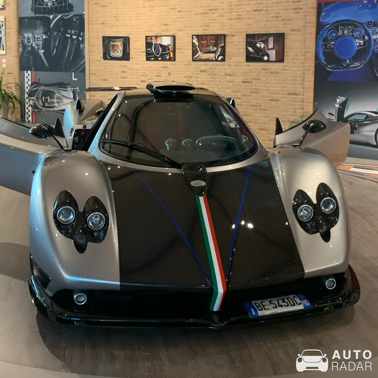 Pagani Zonda La Nonna spotted in Graziosa