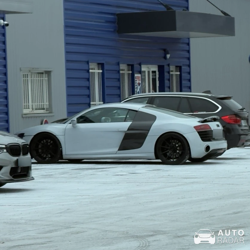 Audi R8 V10 spotted in Viriat, France