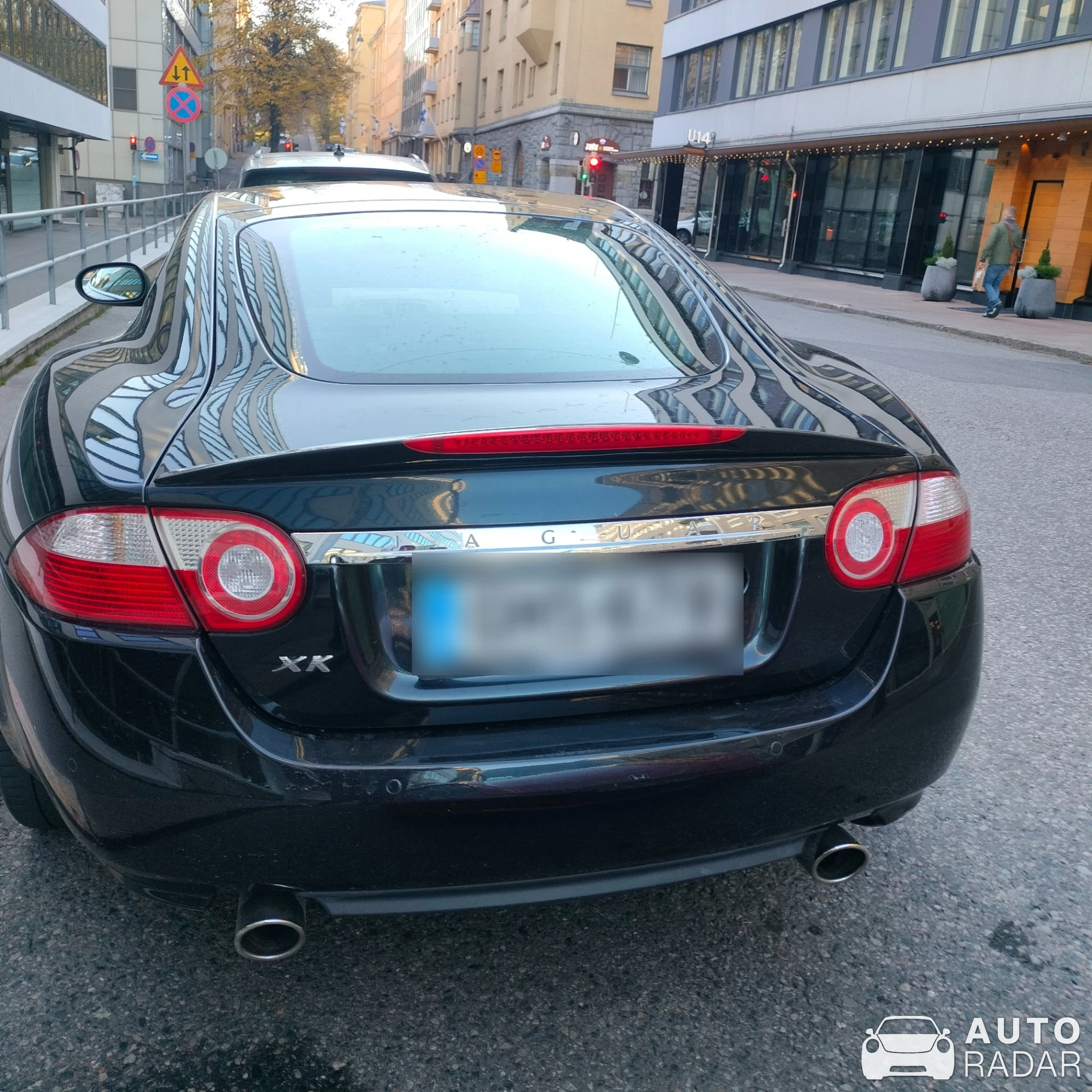 Jaguar XK spotted in Helsinki, Finland