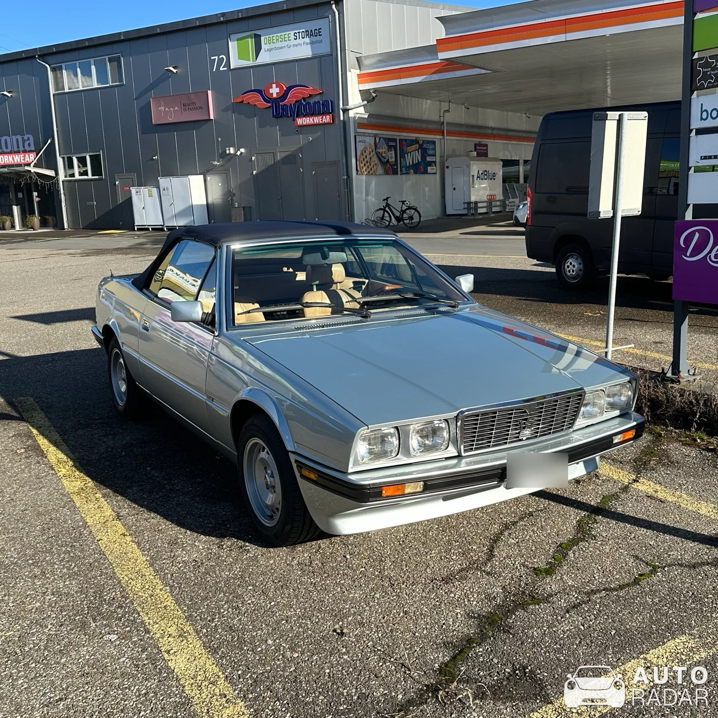 Maserati BiTurbo Spyder spotted in Altendorf