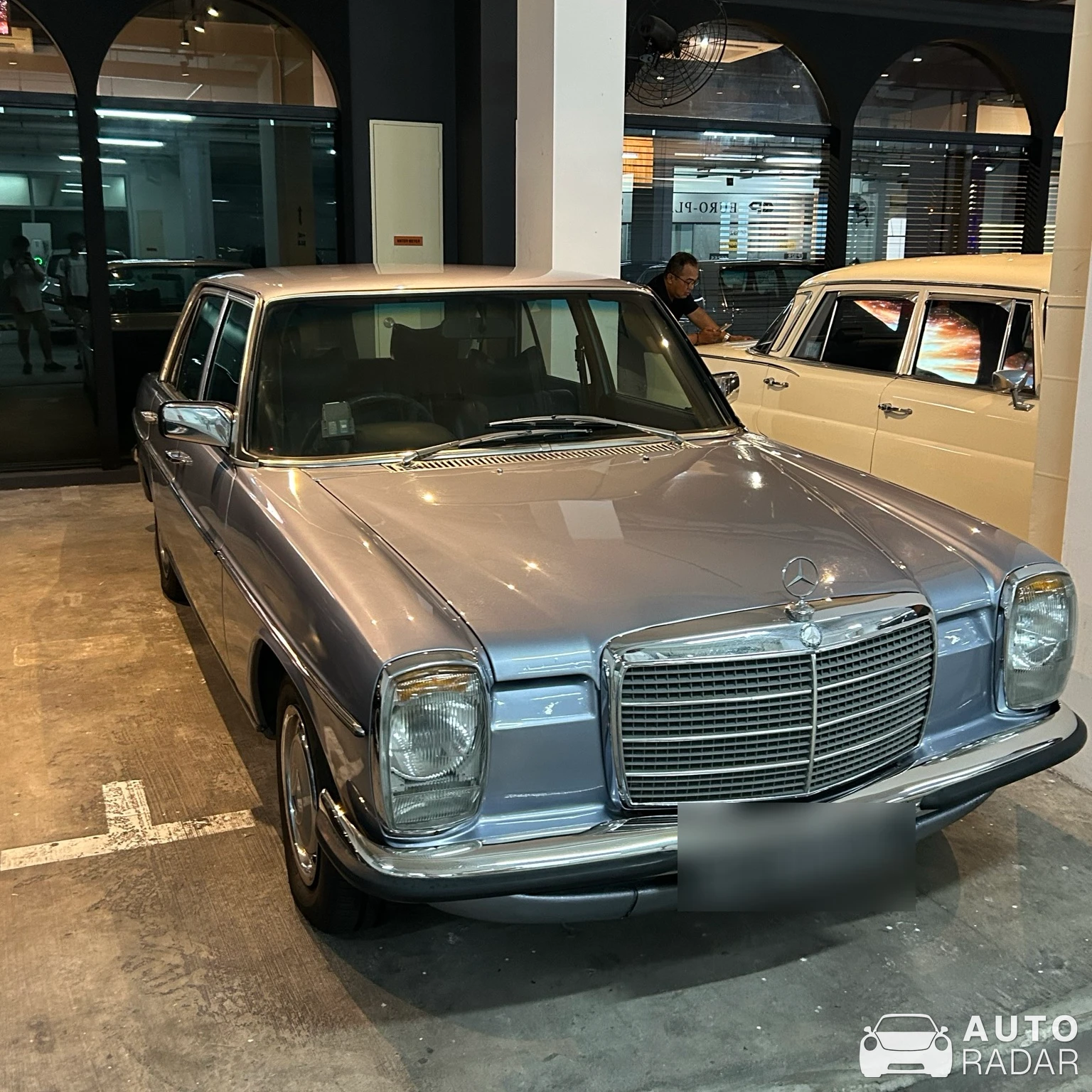 Mercedes-Benz 200 spotted in Singapore