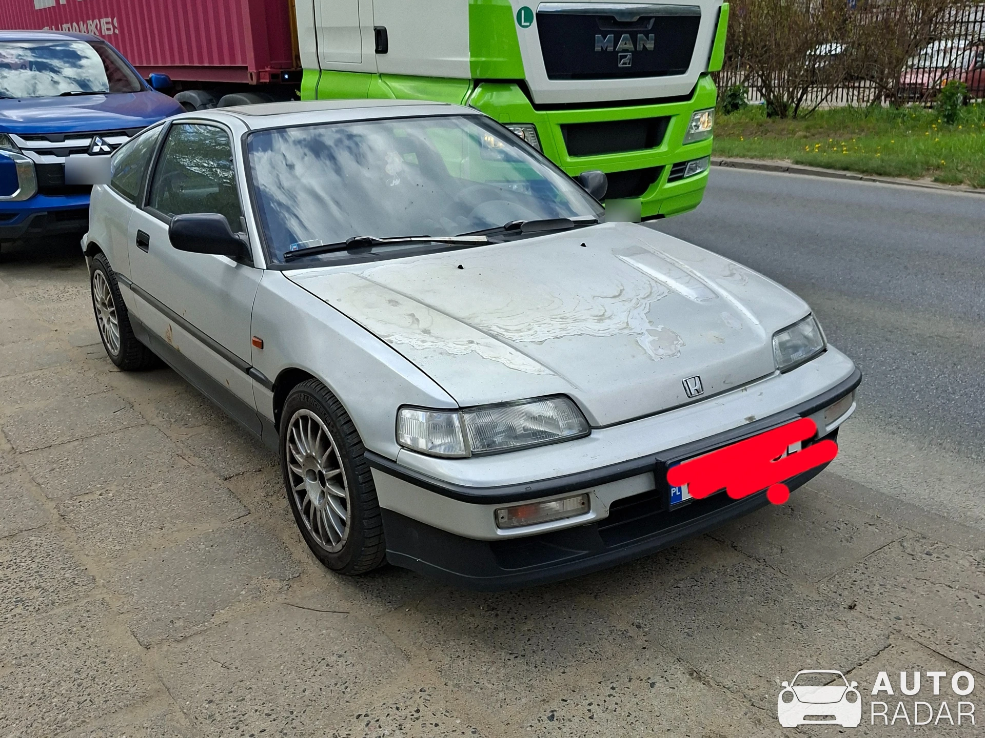 Honda CRX ED9 spotted in Warszawa, Poland