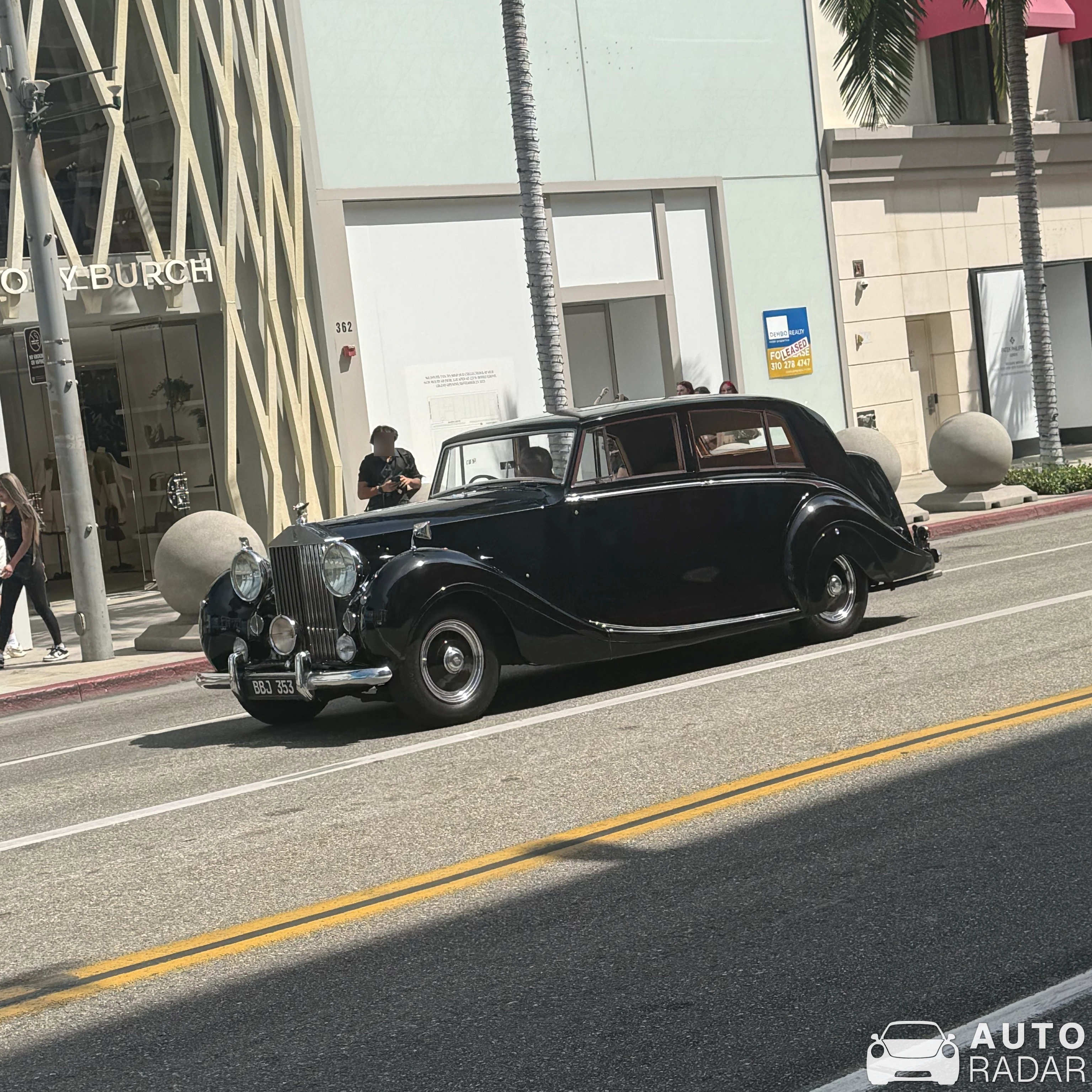Rolls-Royce Silver Wraith spotted in Beverly Hills
