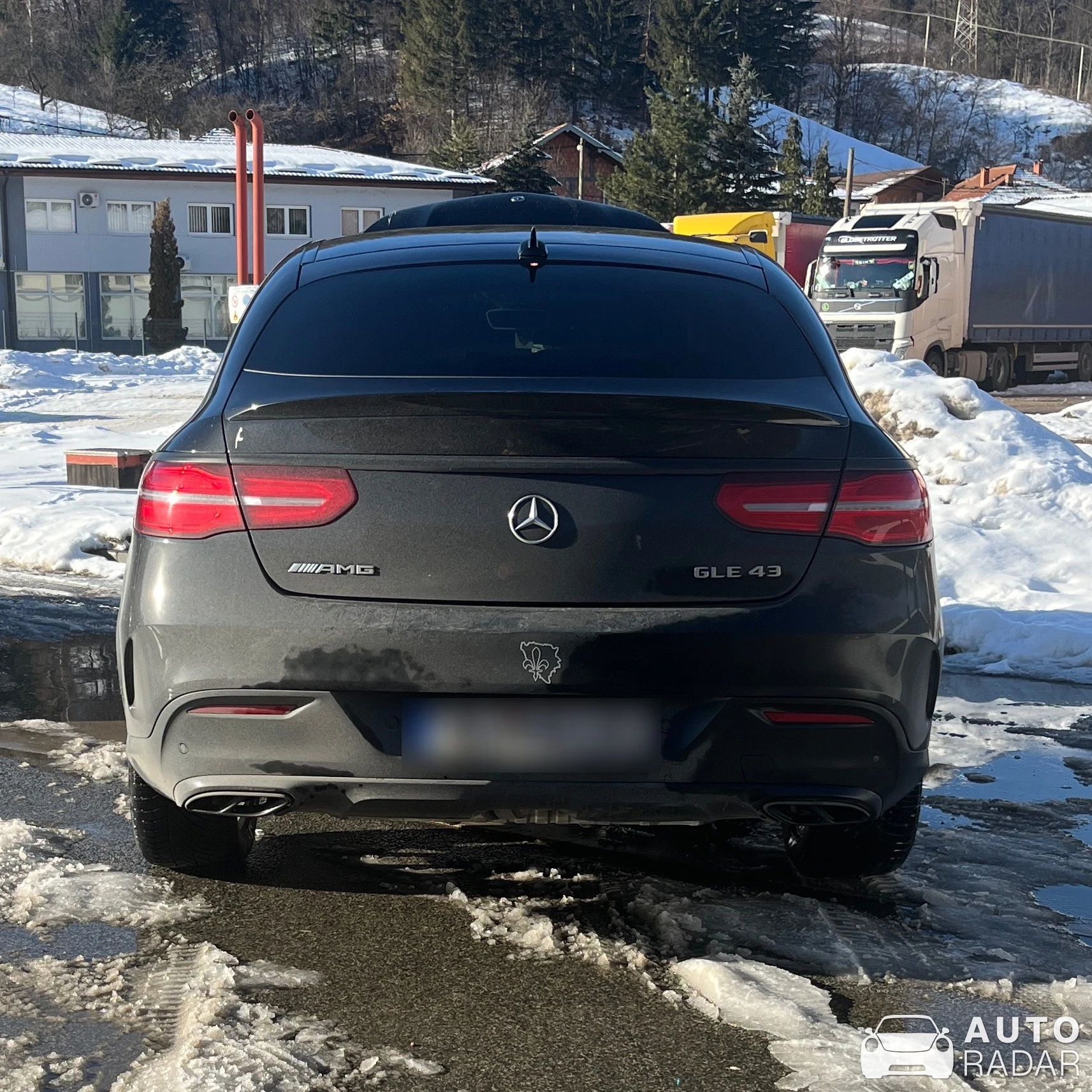 Mercedes-AMG GLE 43 spotted in Kladanj, Bosnia and Herzegovina