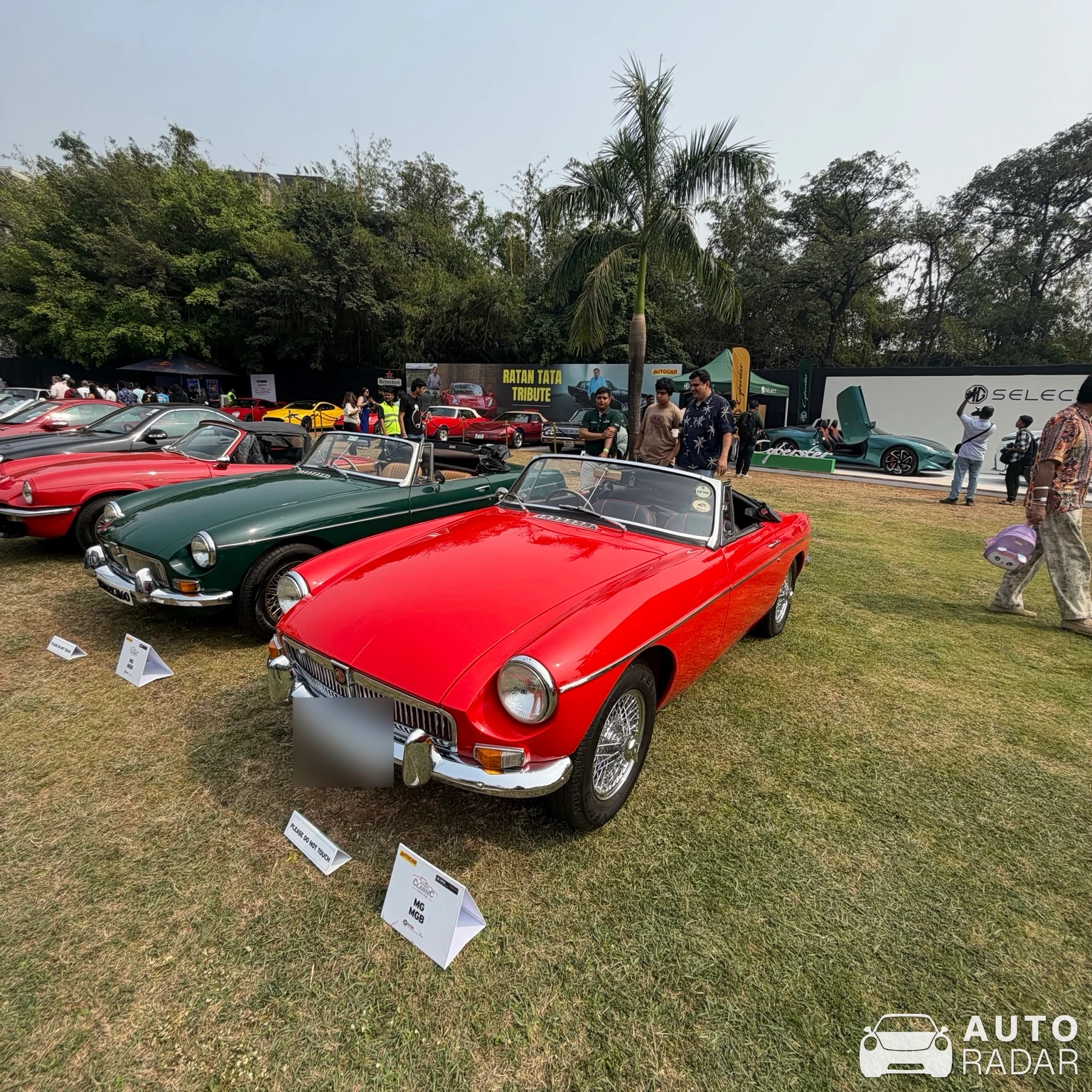 MG MGB spotted in Mumbai, India
