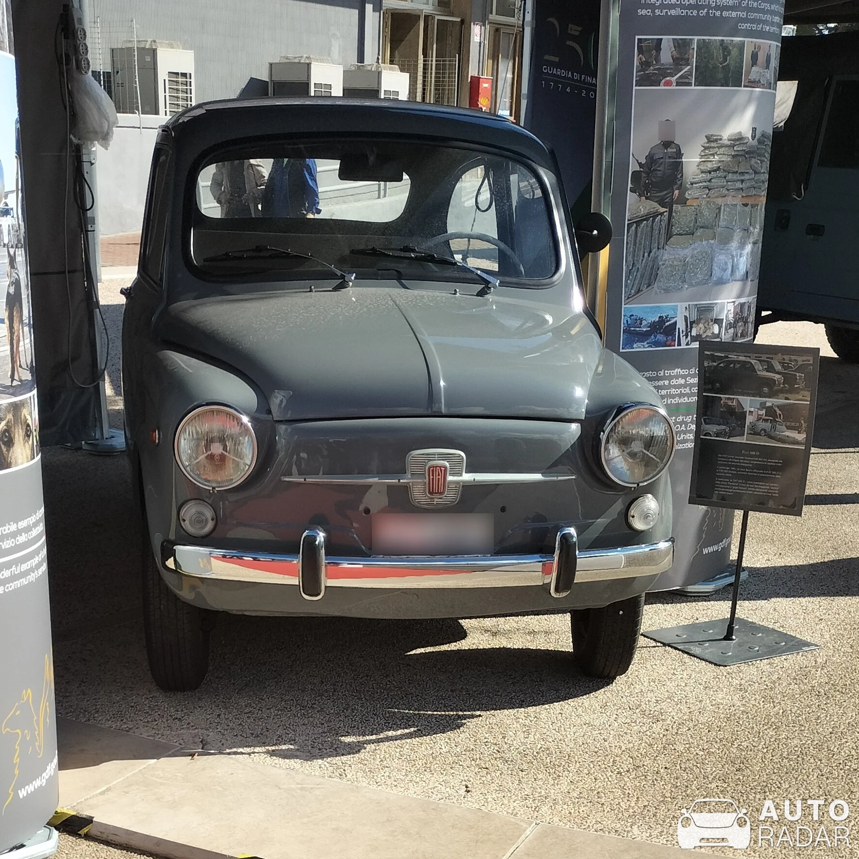 Fiat 600 spotted in Bari, Italy