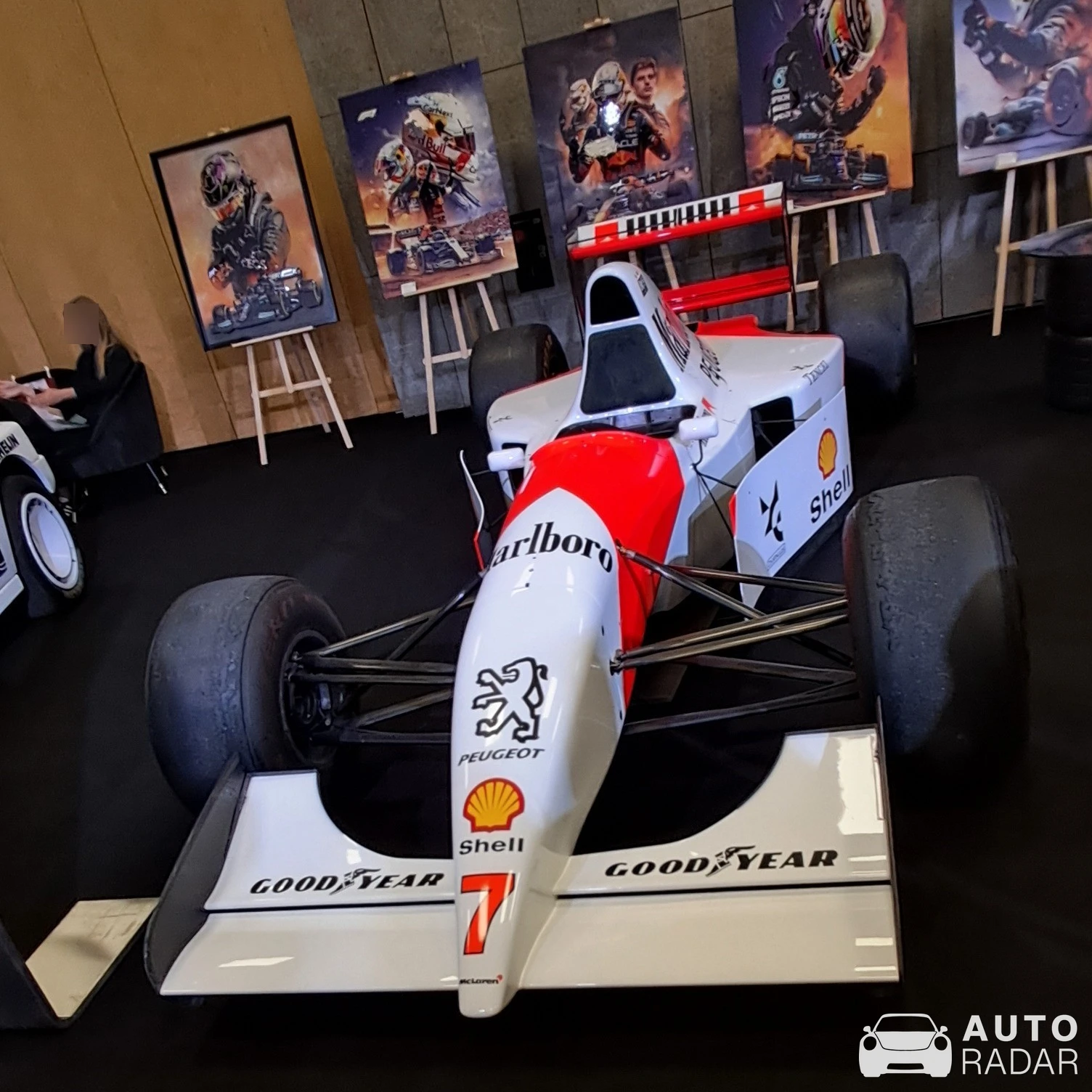 McLaren MP4/9 spotted in Monaco
