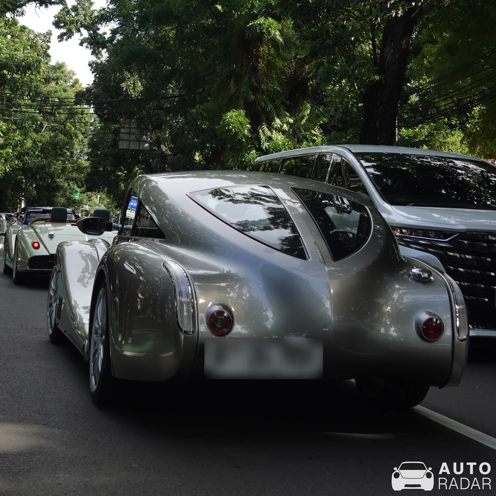Morgan Aeromax Coupé spotted in Jakarta