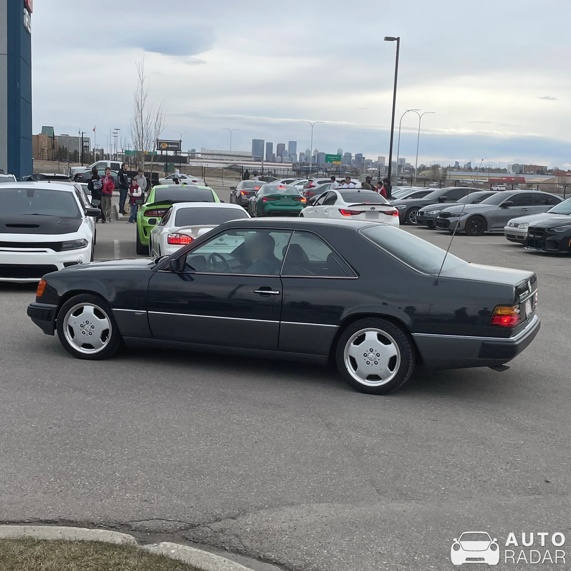 Mercedes-Benz 300E spotted in Calgary