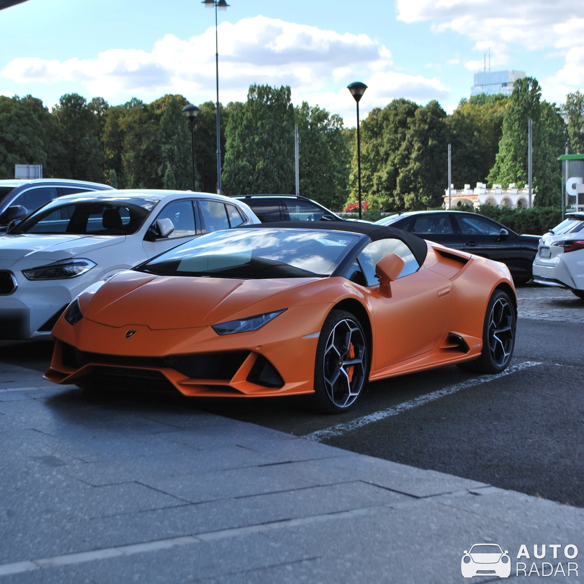 Lamborghini Huracán LP640-4 EVO Spyder spotted in Warszawa, Poland