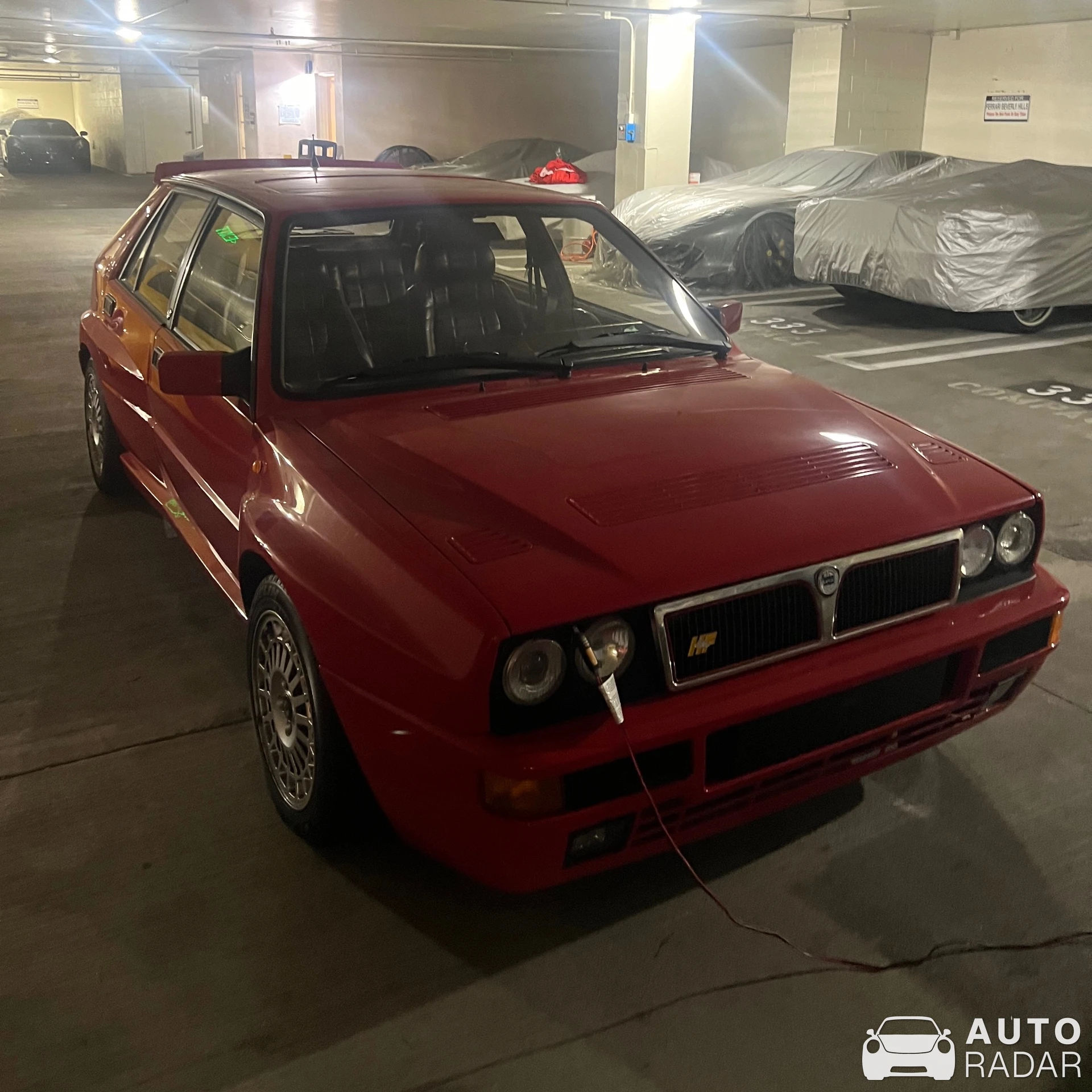 Lancia Delta HF Integrale spotted in Beverly Hills, United States