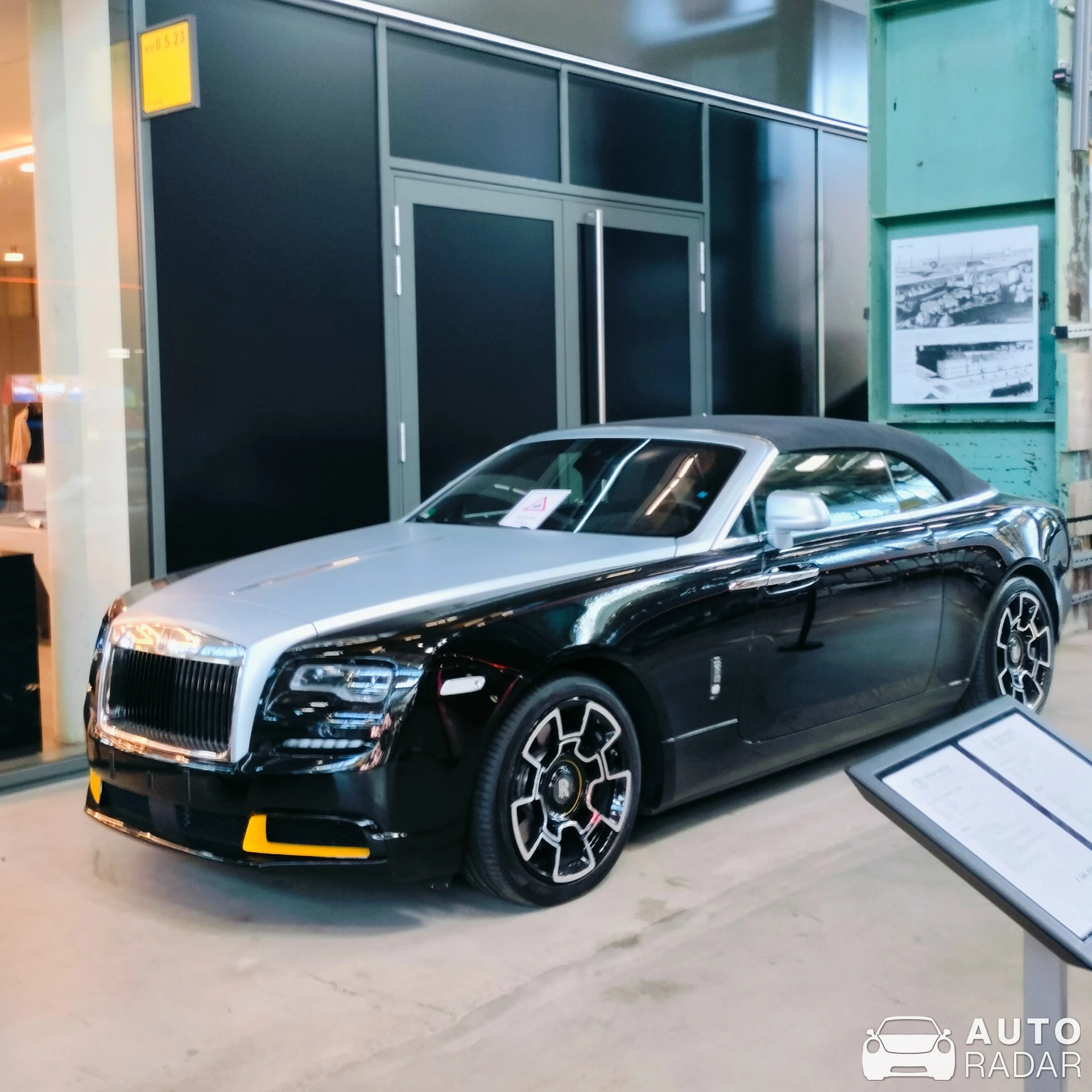 Rolls-Royce Dawn Black Badge Landspeed Collection spotted in München